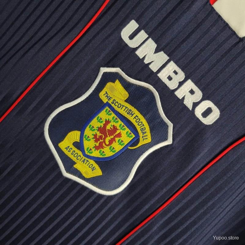 Retro S-c-o.t l.a-n.d 1996-98 Home Jersey - UnitedFutballJersey