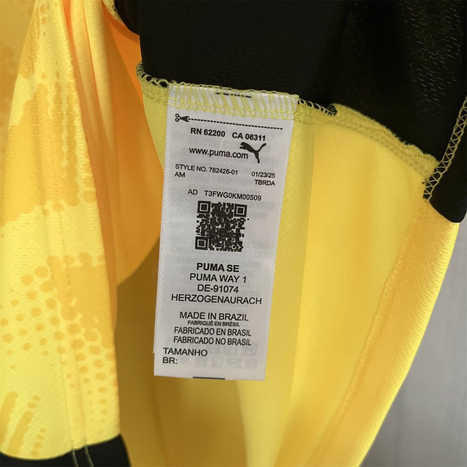 Bahia 25-26 Goalkeeper Yellow Jersey - Fans Version - UnitedFutballJersey