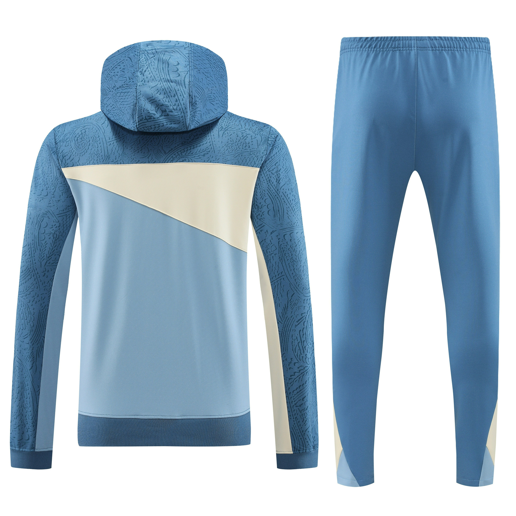 Marseille 23-24 Men's Training Hoodie + Pants - UnitedFutballJersey
