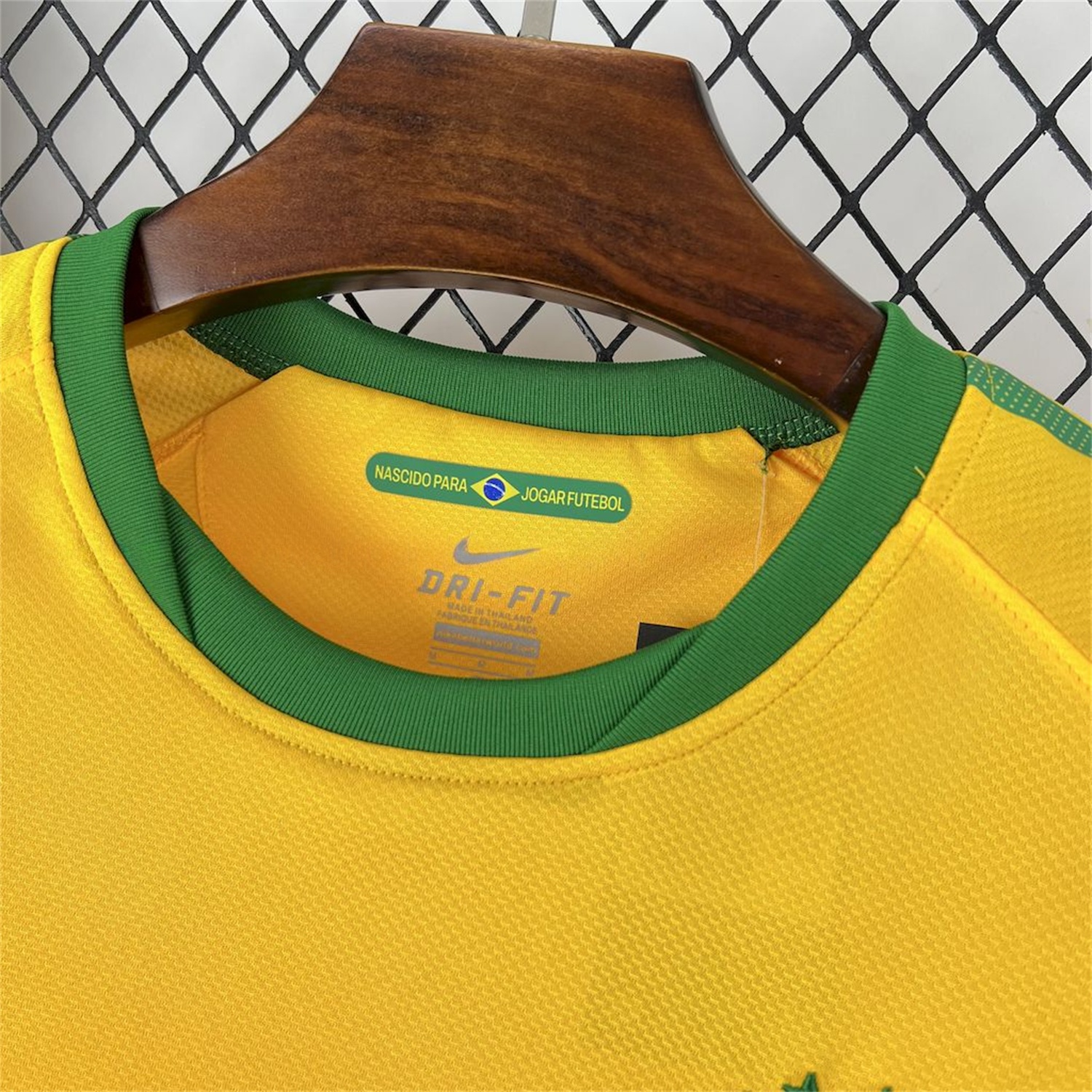 Retro Brazil 2010 Home Jersey - UnitedFutballJersey