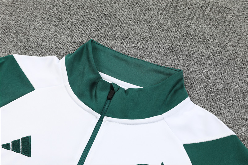 Mexico 23-24 Long Sleeve Training Set -White and Green - UnitedFutballJersey
