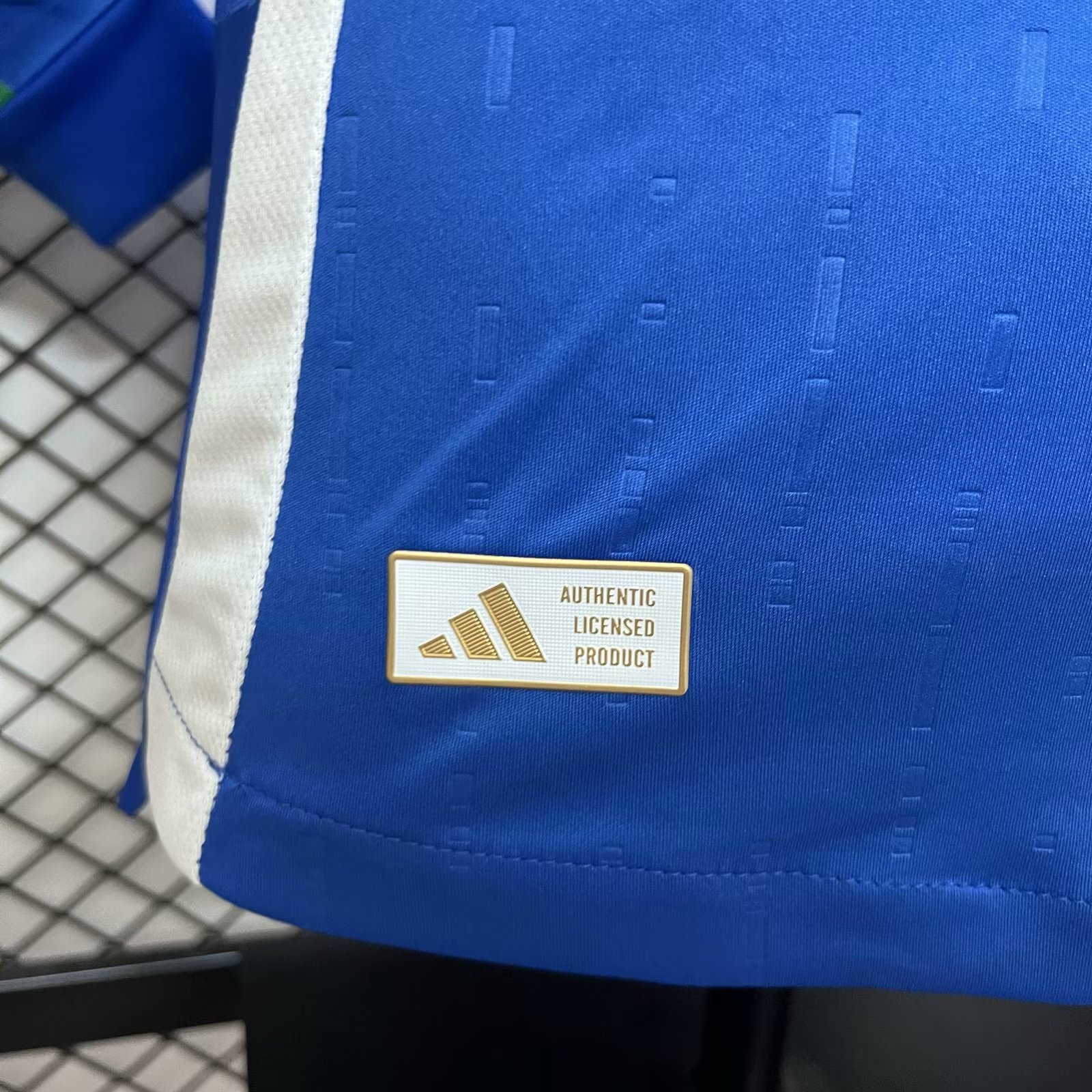Italy 2024 Home Stadium Long Sleeve Jersey - Player Version - UnitedFutballJersey