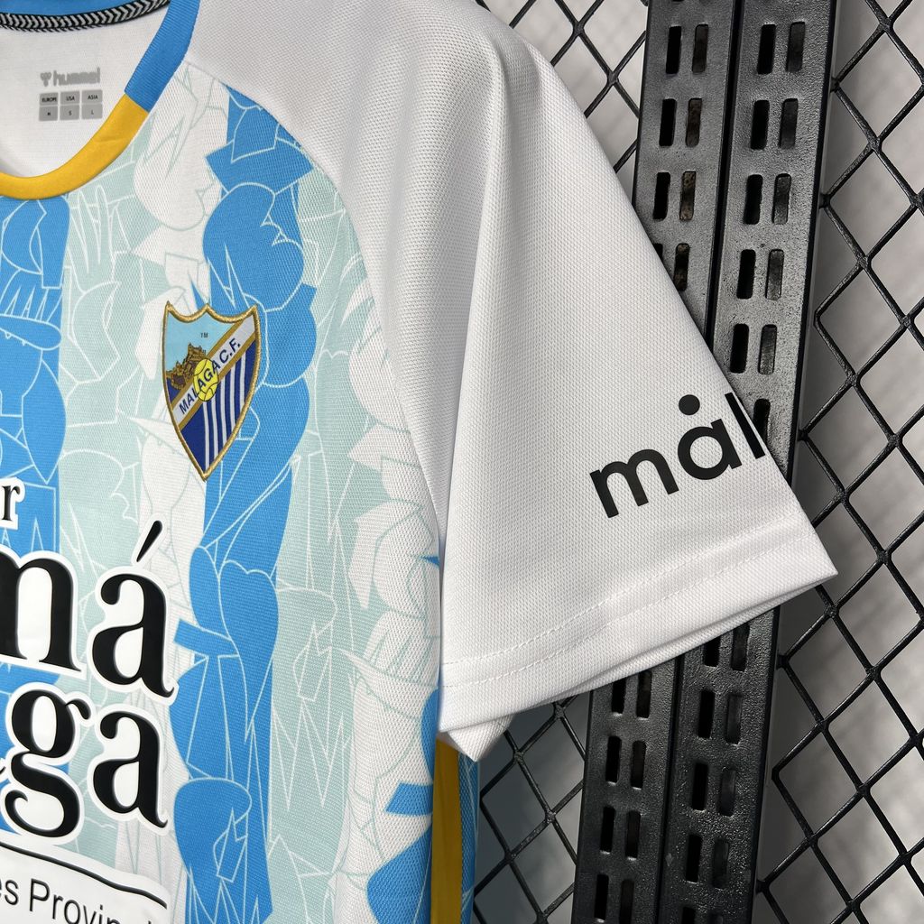 Malaga 24-25 Home Stadium Jersey - Fans Version - UnitedFutballJersey