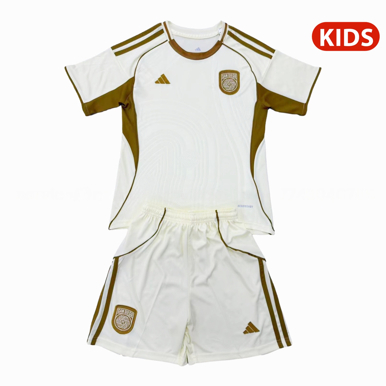 San Diego 25-26 Pre-Match Training Kids Kit - UnitedFutballJersey