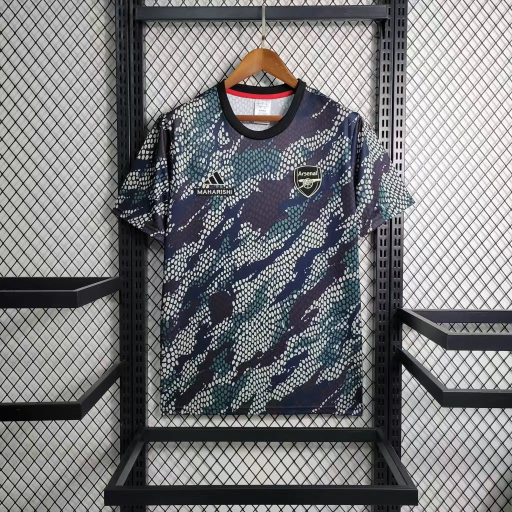 Arsenal x M.A.H.A R.I.S.H.I Limited Edition Jersey - Fans Version - UnitedFutballJersey