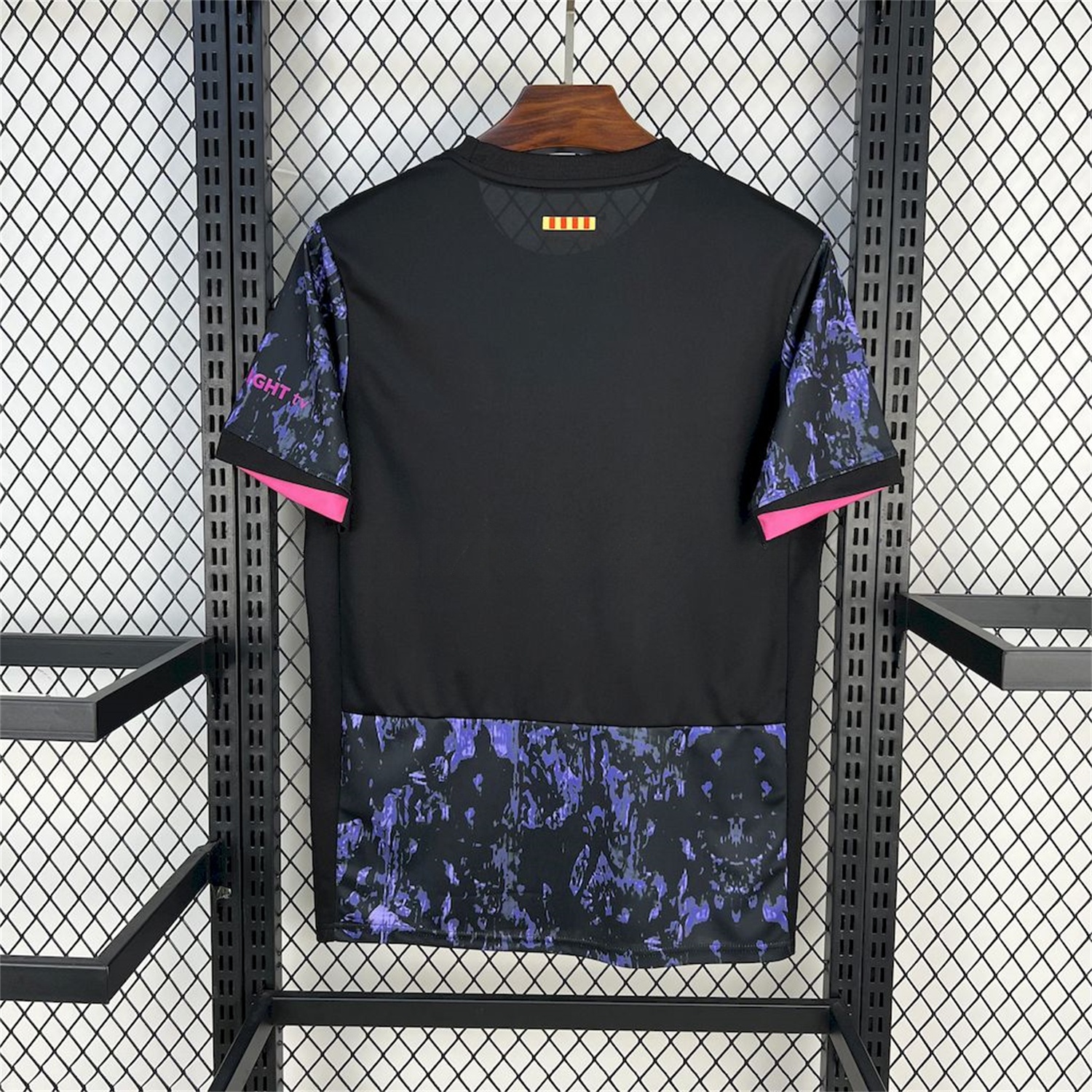 Barcelona 25-26 Purple Rock Pattern Jersey - Fans Version - UnitedFutballJersey