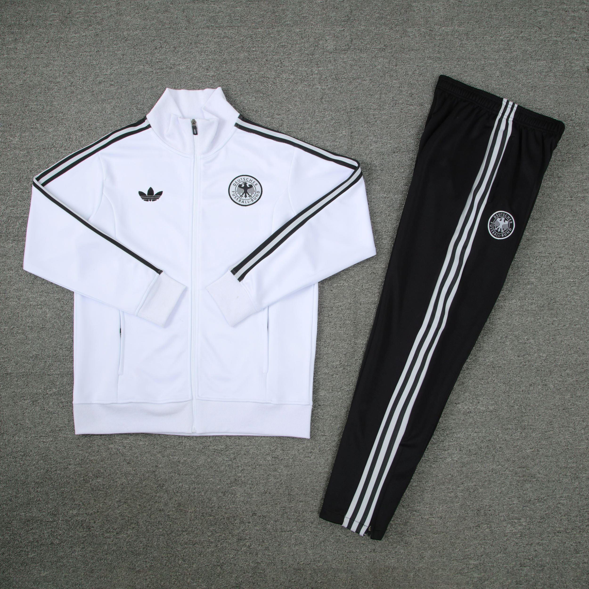 Germany 2024 Jacket Training Tracksuit - white - UnitedFutballJersey