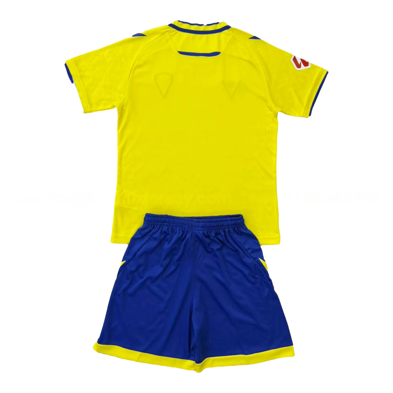 Cádiz Cadiz 25-26 Home Unsponsored Men's Adult Jersey Set - Fans Version - UnitedFutballJersey