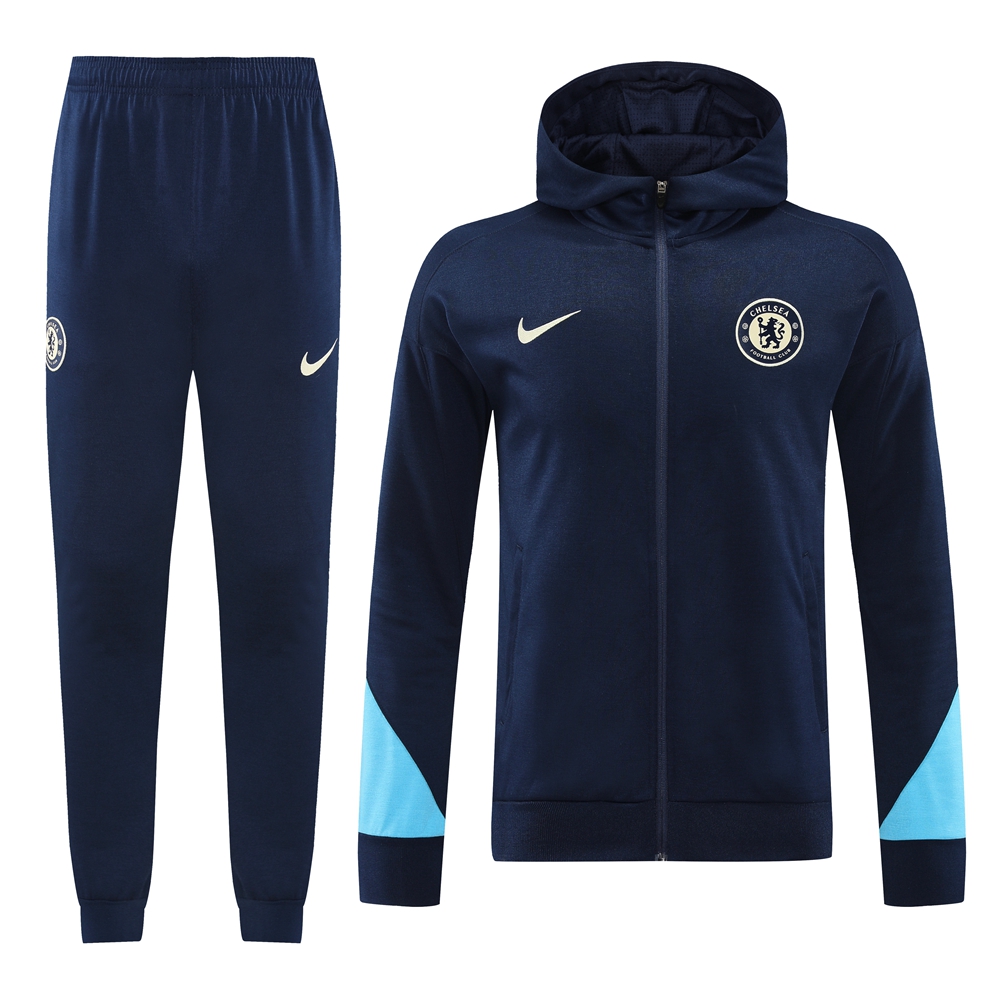 C.H.E.L.S.E.A 24-25 Jacket Training Tracksuit - Deep Blue - UnitedFutballJersey