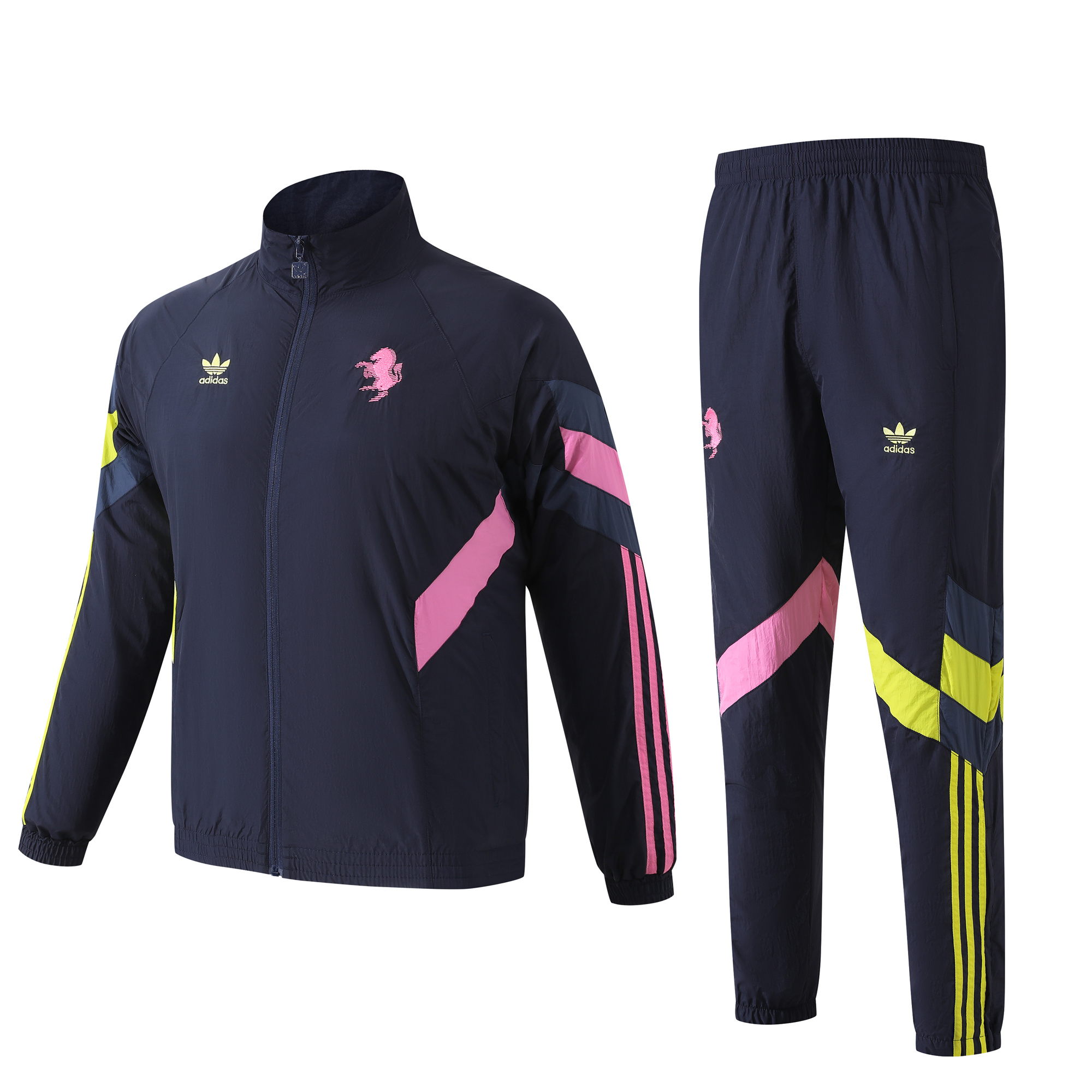 Juventus 24-25 Originals LFSTLR Windbreaker Suit - Deep Blue Jackets & Pants - UnitedFutballJersey