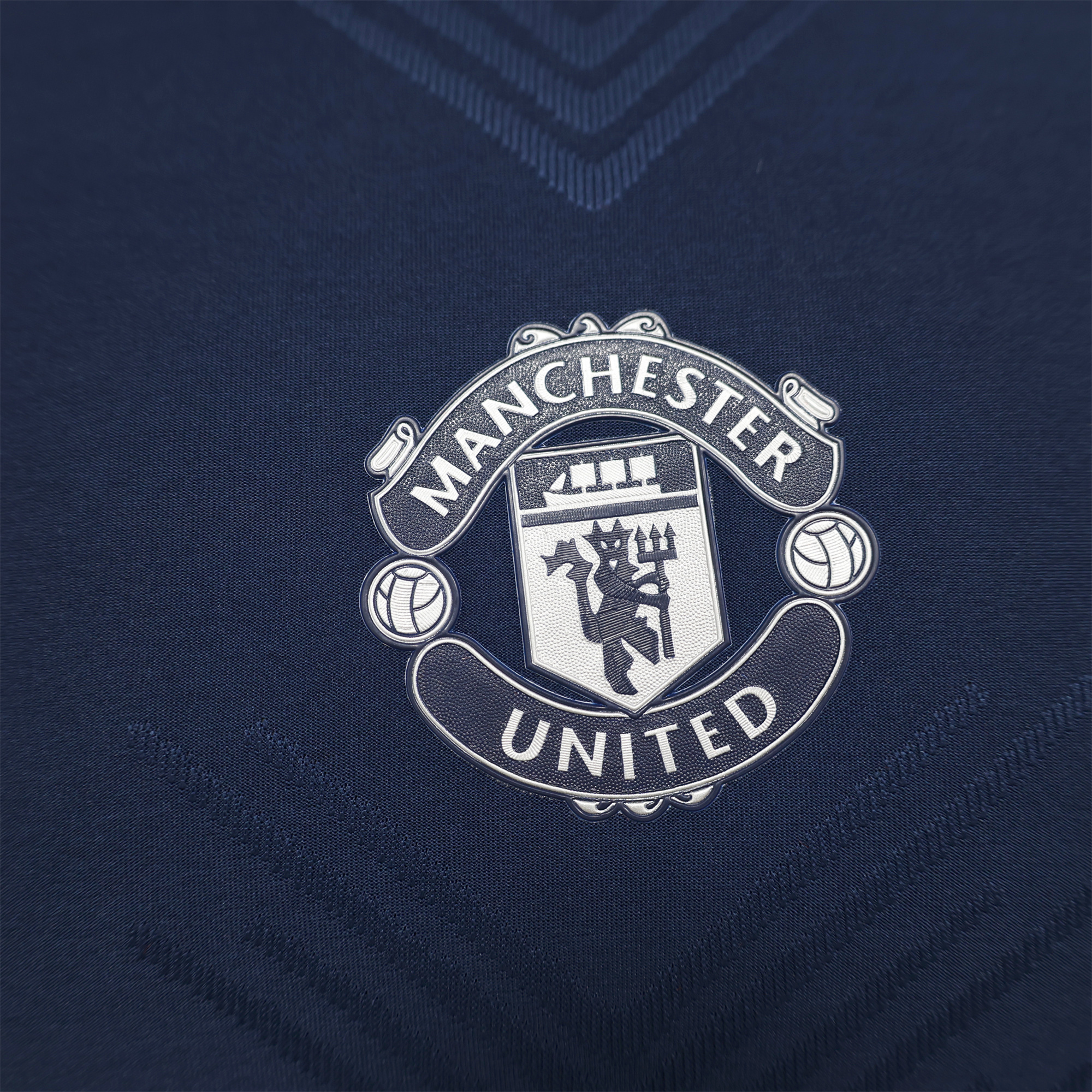 Manchester United 24-25 Blue Pre-match Training Jersey - Player Version - UnitedFutballJersey