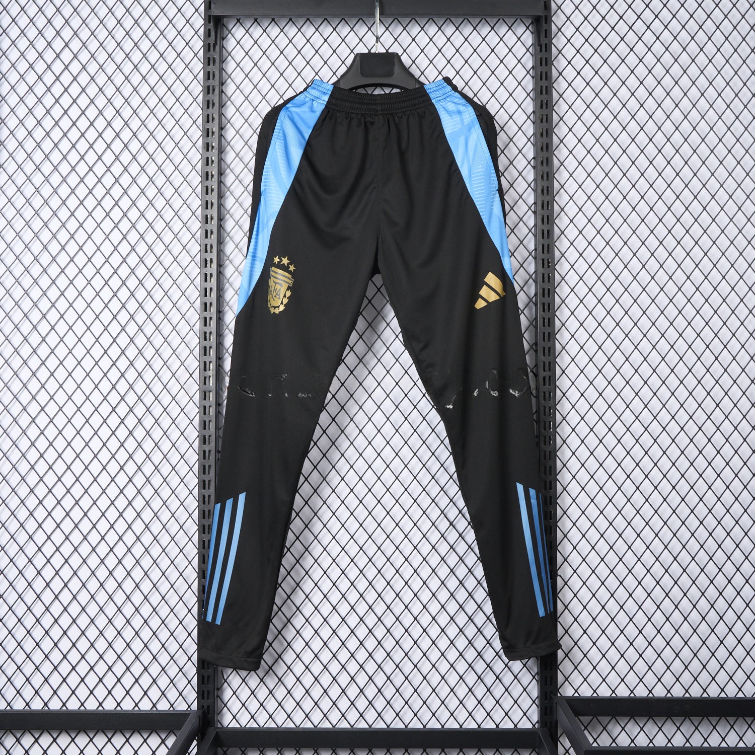 Argentina 24-25 Black Training Pants - Player Version - UnitedFutballJersey
