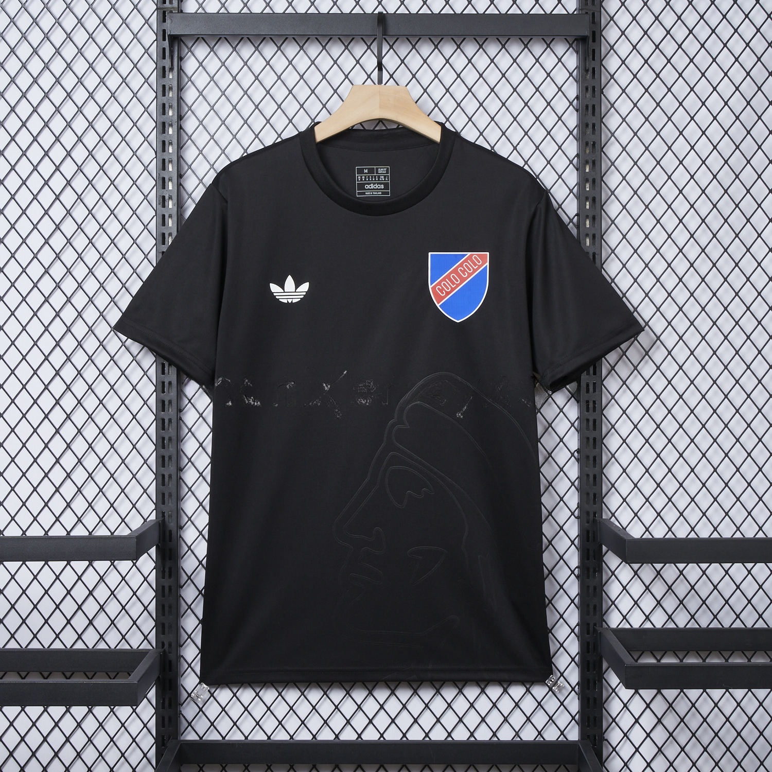 Colo Colo 25-26 100th Anniversary Pure Black Special Jersey - Fans Version - UnitedFutballJersey
