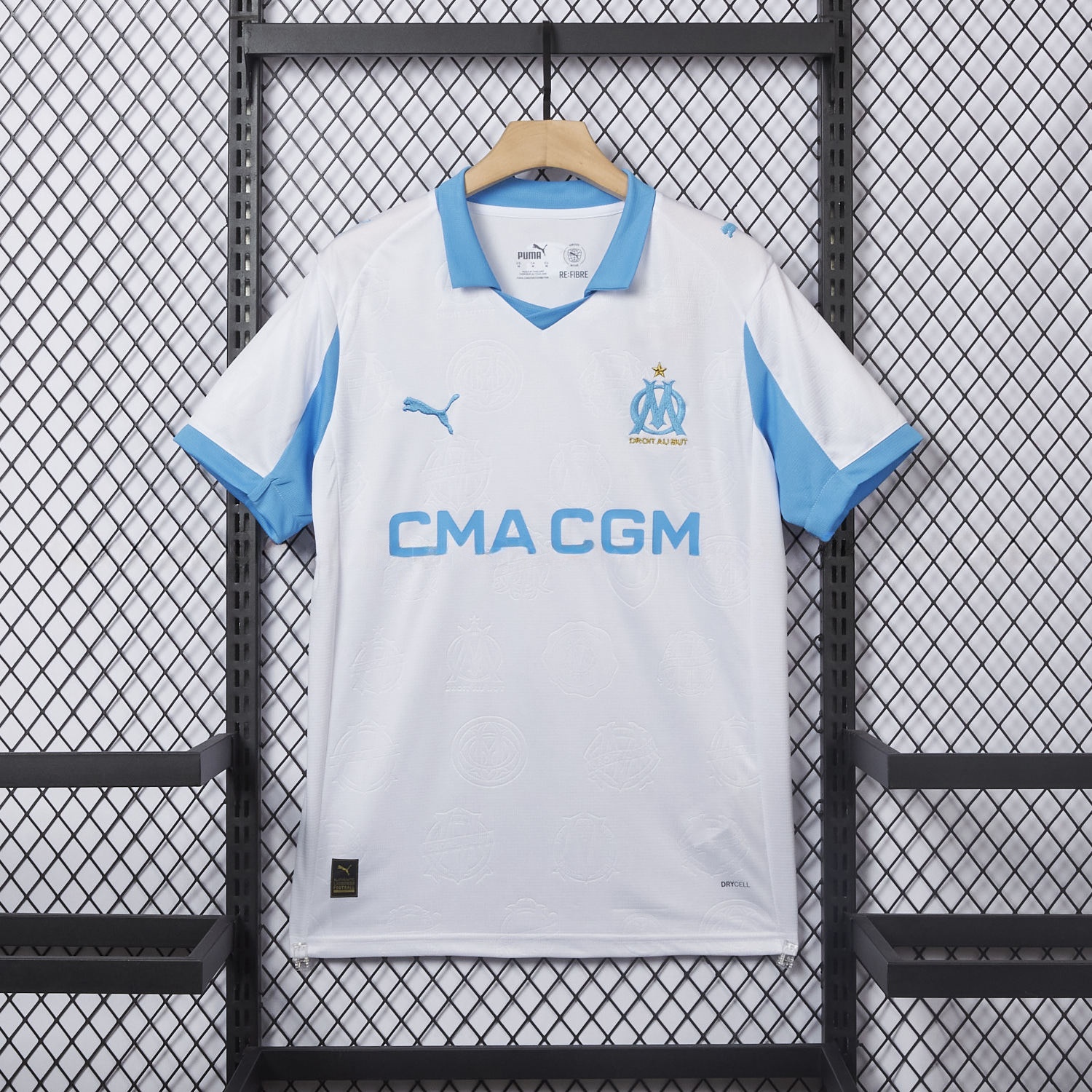 Marseille 25-26 Home Jersey - Fans Version - UnitedFutballJersey