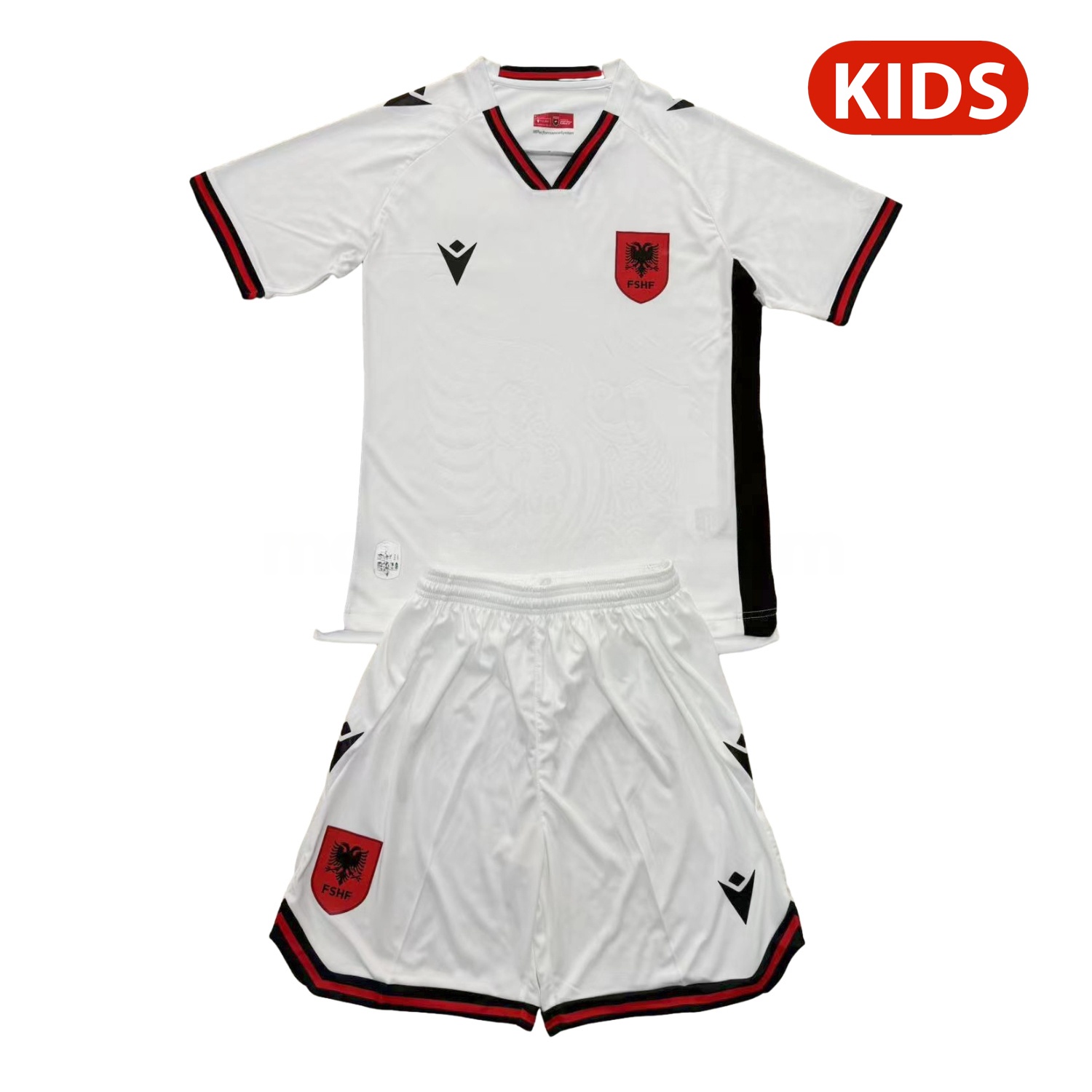 Albania 25-26 Away Kids Kit - UnitedFutballJersey
