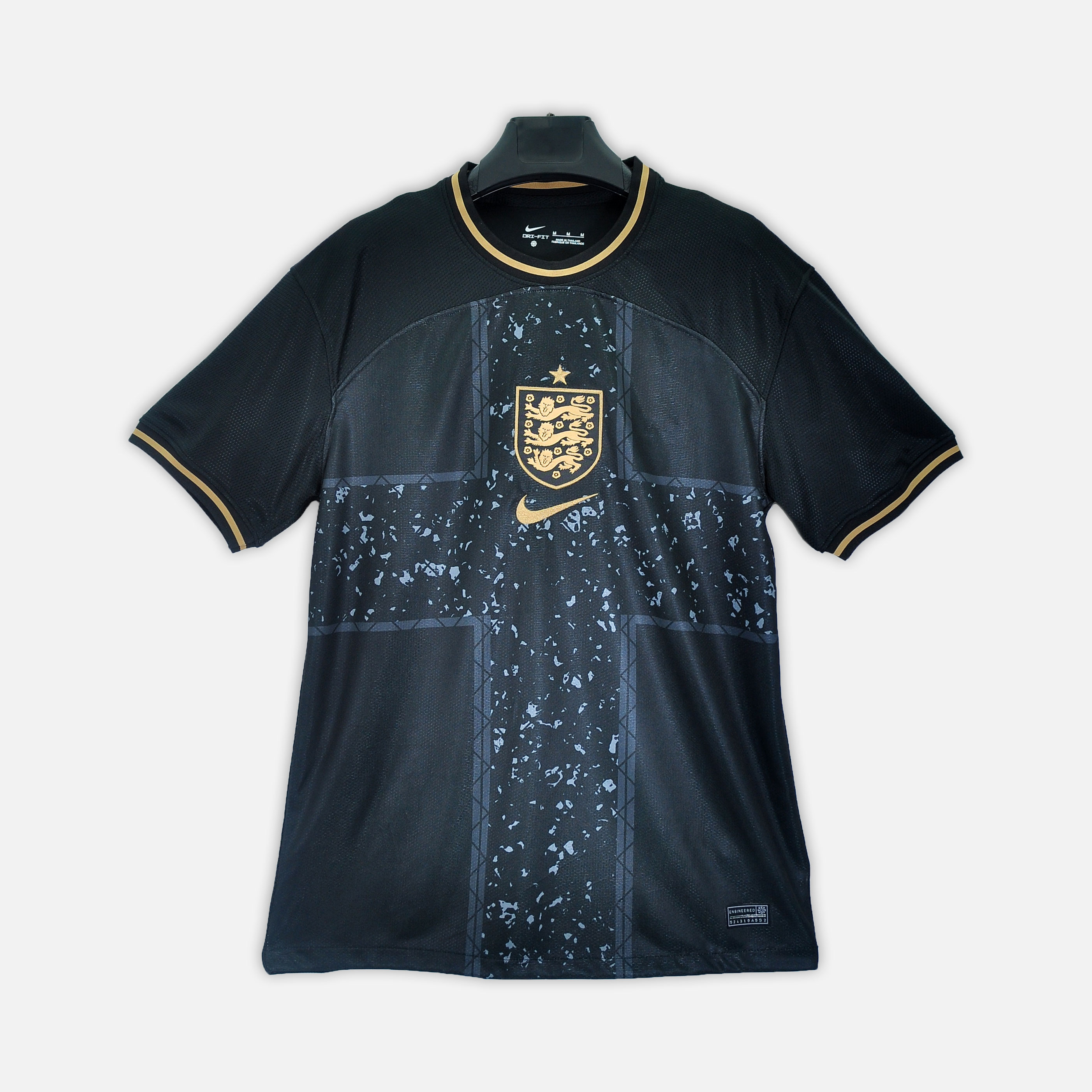 England 23-24 Black Special Edition Jersey - Fans Version - UnitedFutballJersey