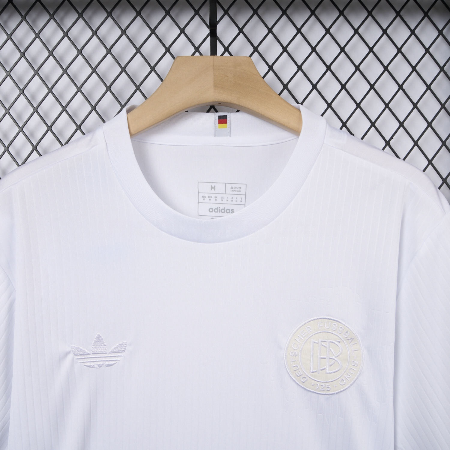 Germany 2025 125-Year Anniversary Pure White Special Jersey - Fans Version - UnitedFutballJersey