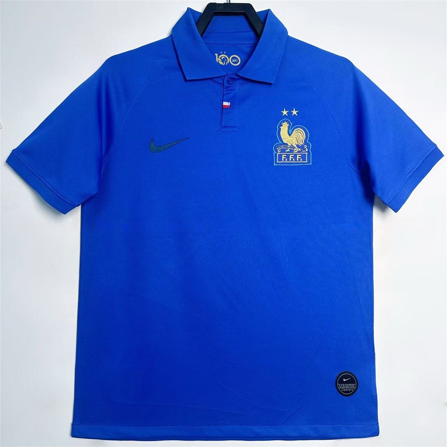 Retro France 2019 100th Anniversary Jersey - UnitedFutballJersey