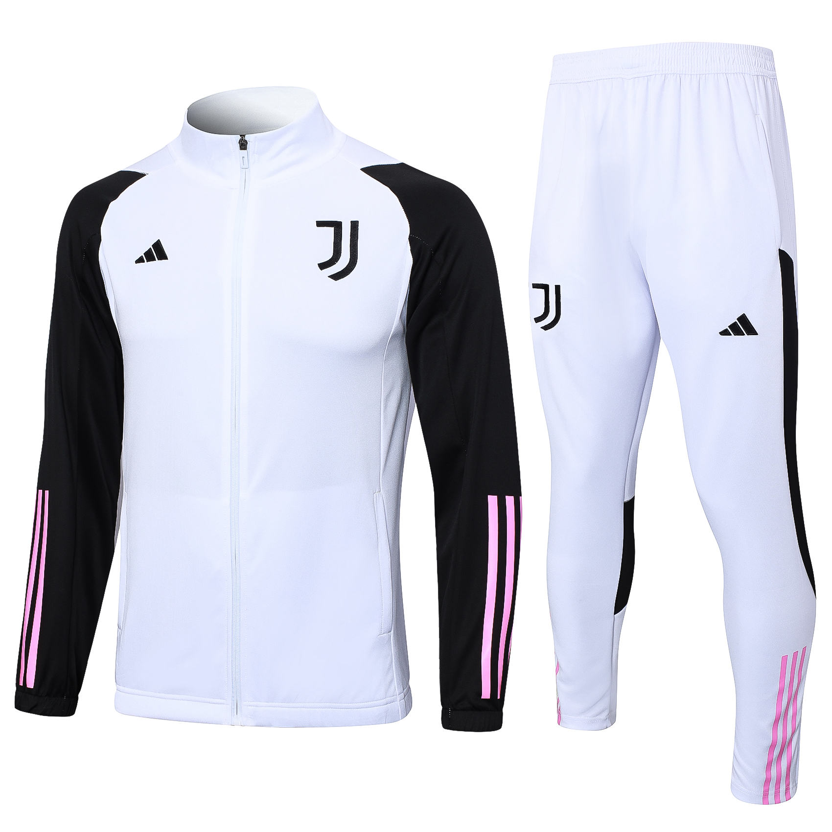 Juventus 23-24 Jacket Training Tracksuit -White - UnitedFutballJersey