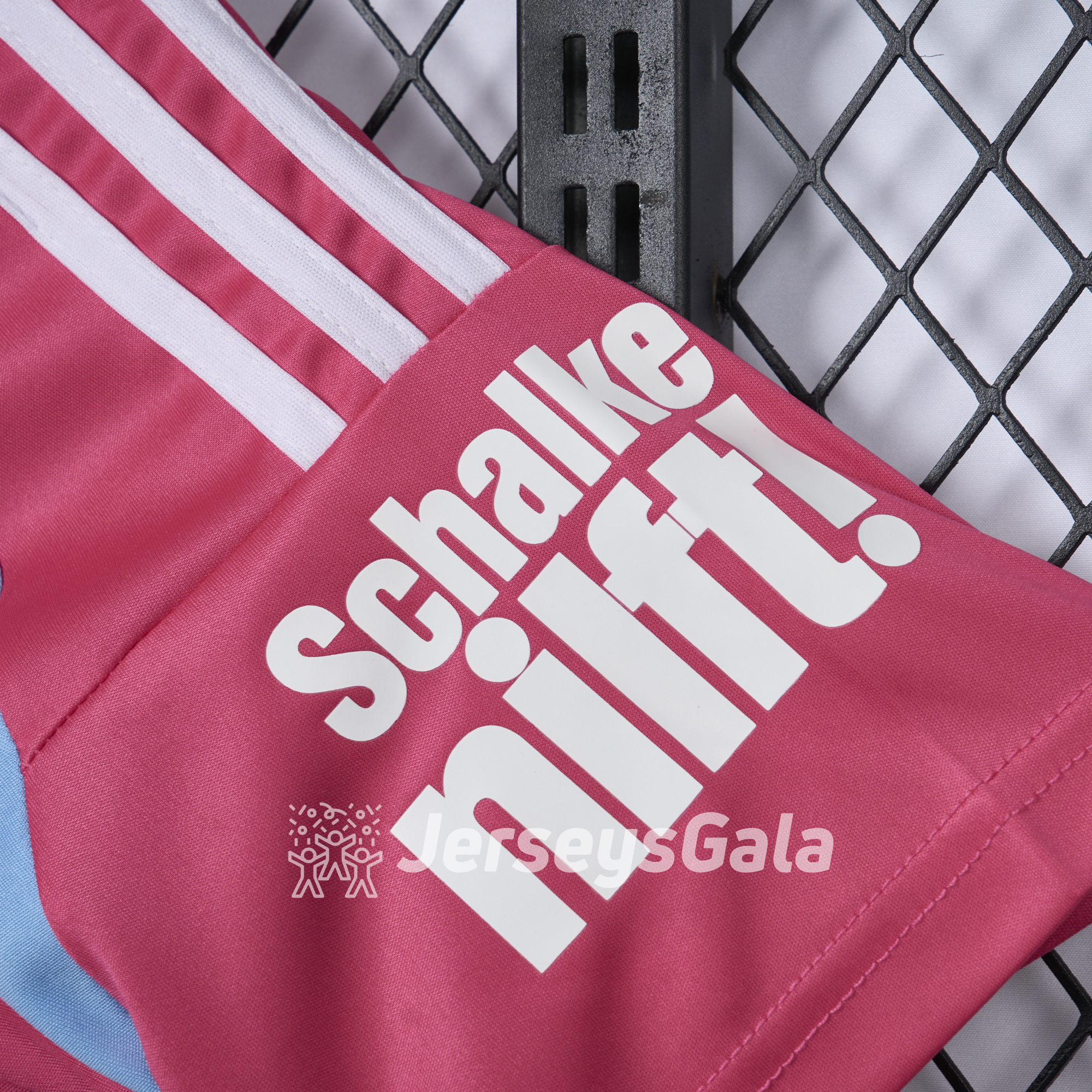 Schalke 04 24-25 GK Pink October Jersey - Fans Version - UnitedFutballJersey
