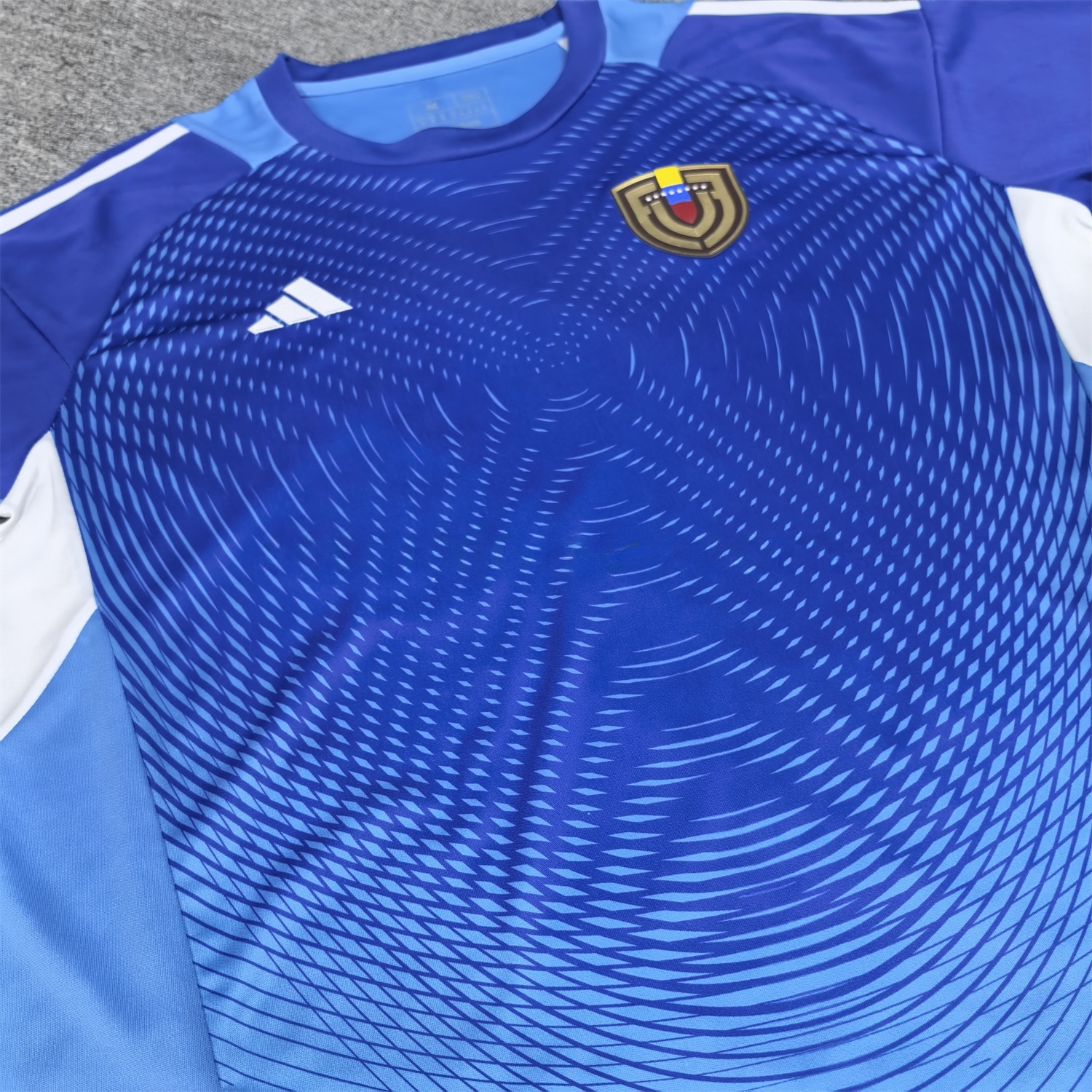 Venezuela 25-26 Blue Goalkeeper Jersey - Fans Version - UnitedFutballJersey