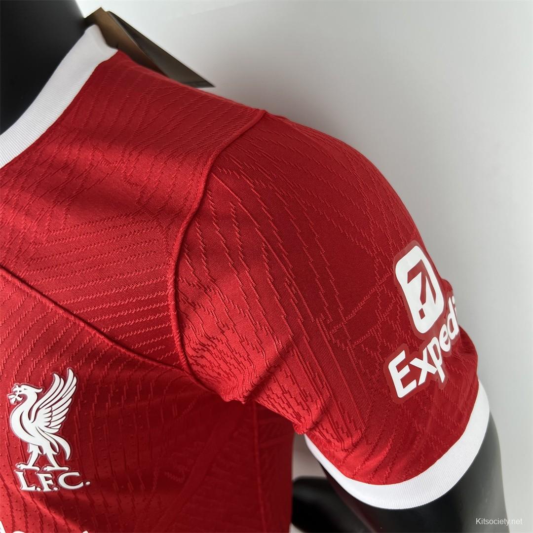 Liverpool 23-24 Home Red Jersey - Player Version - UnitedFutballJersey