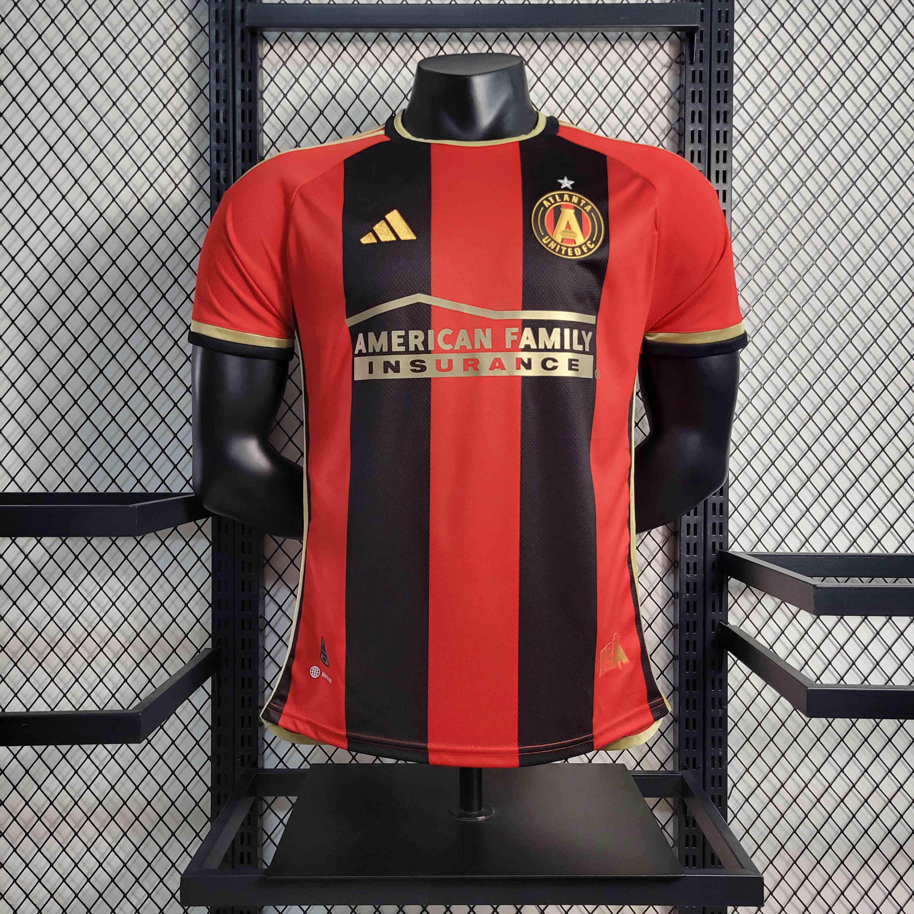 Atlanta United 23-24 Home Stadium Jersey - Player Version - UnitedFutballJersey