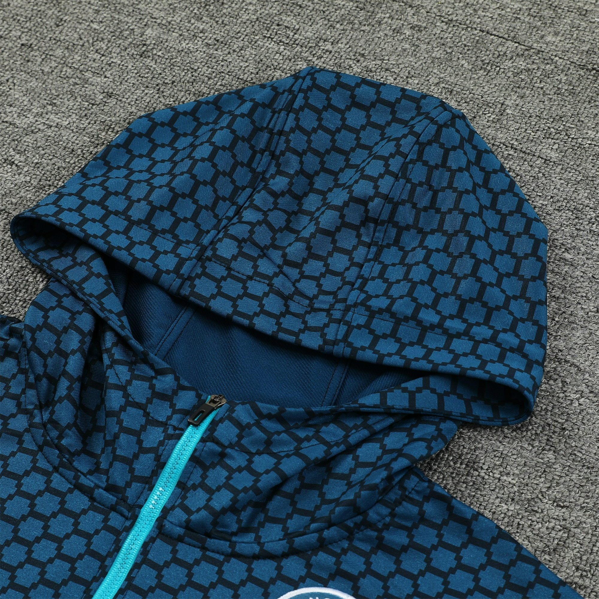 Manchester City 23-24 Men's Training Hoodie + Pants - UnitedFutballJersey