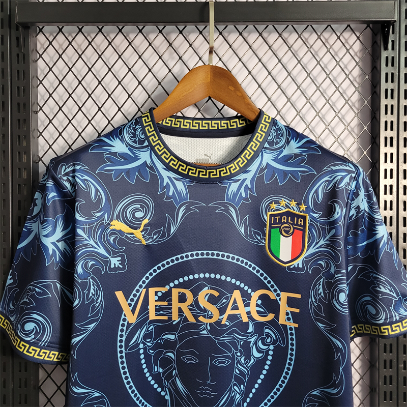 Italy X Versace Special Edition Jersey - Fans Version - UnitedFutballJersey