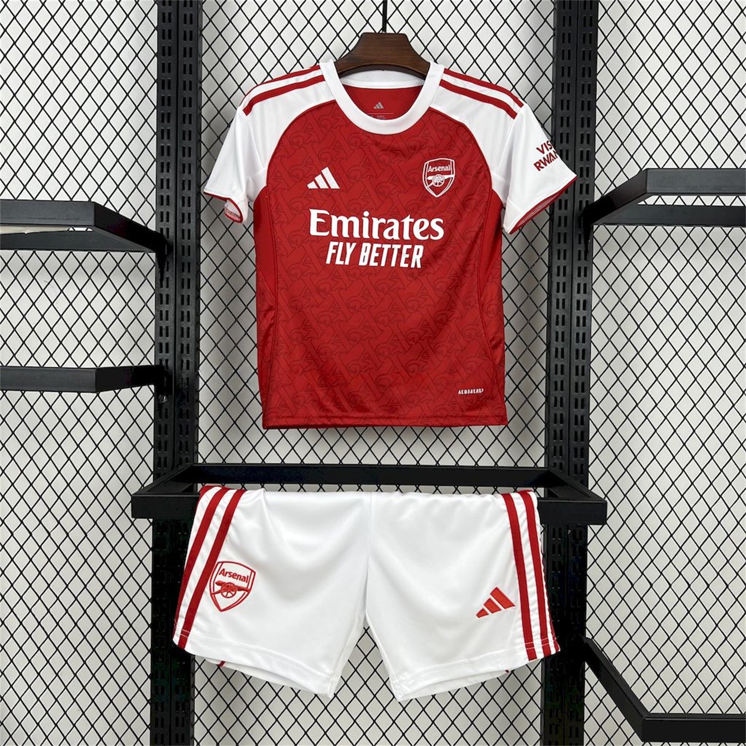 Arsenal 25-26 Home Kids Kit - UnitedFutballJersey