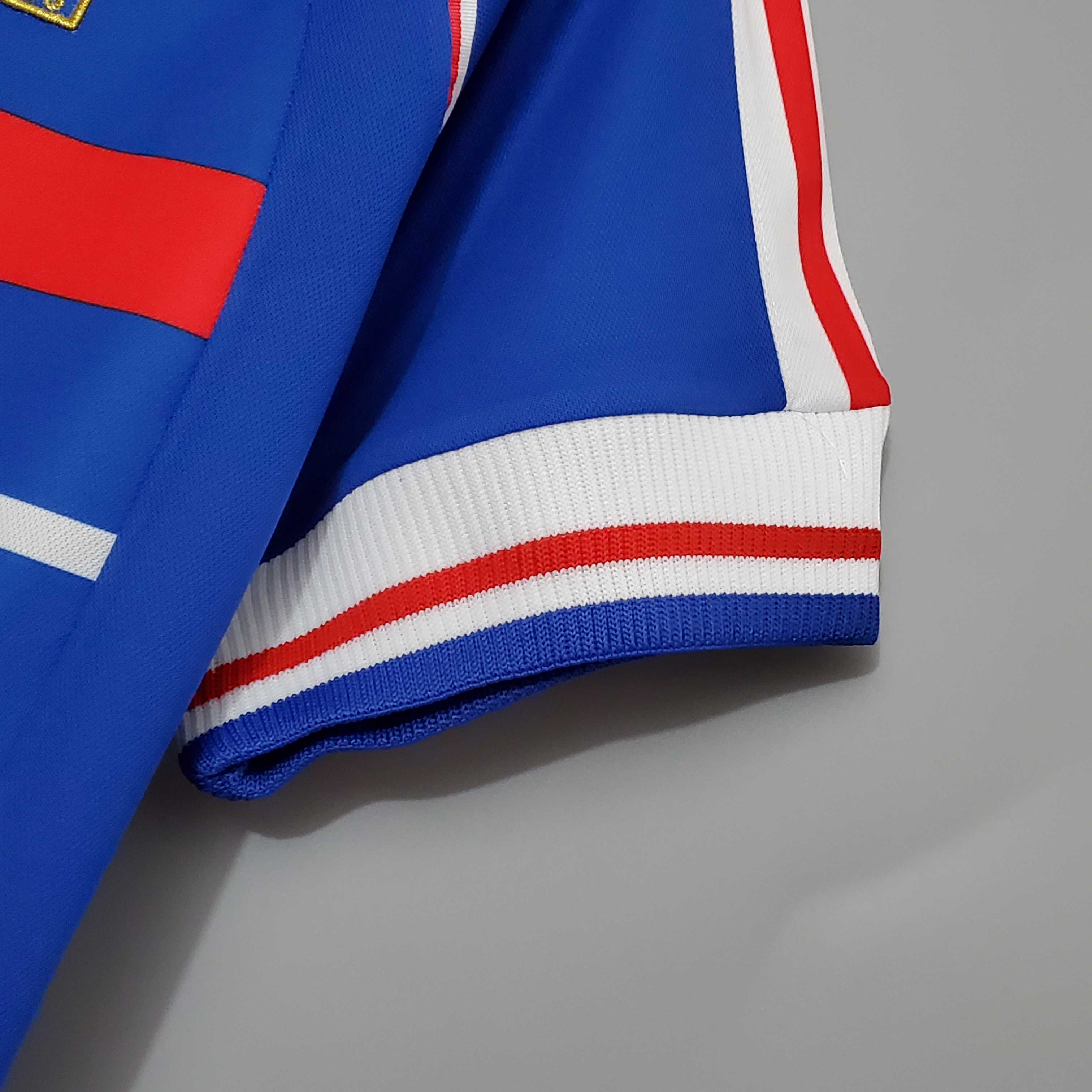 France Retro 1998 Home Jersey - UnitedFutballJersey