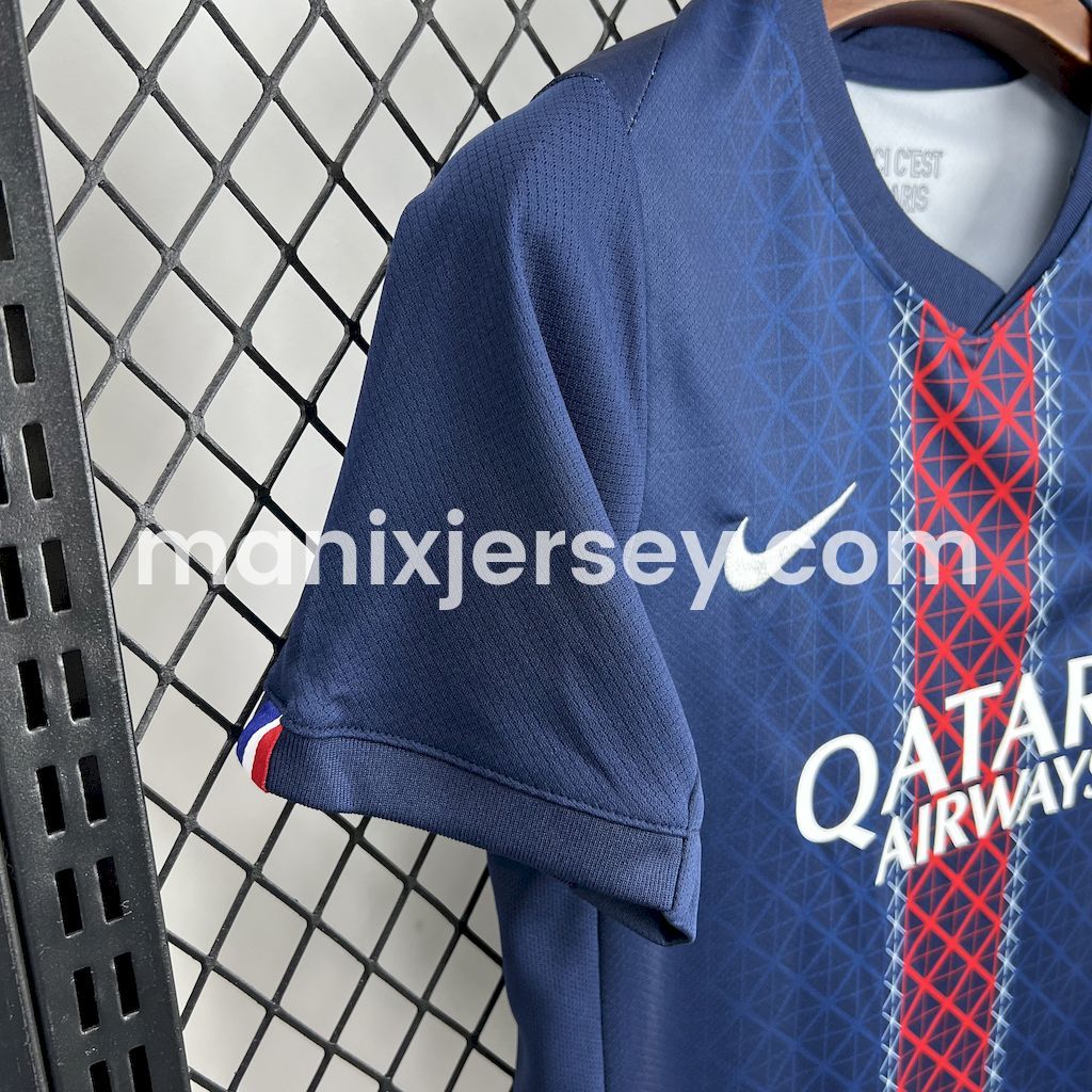 Paris Saint-Germain PSG 25-26 Home Kids Kit - UnitedFutballJersey