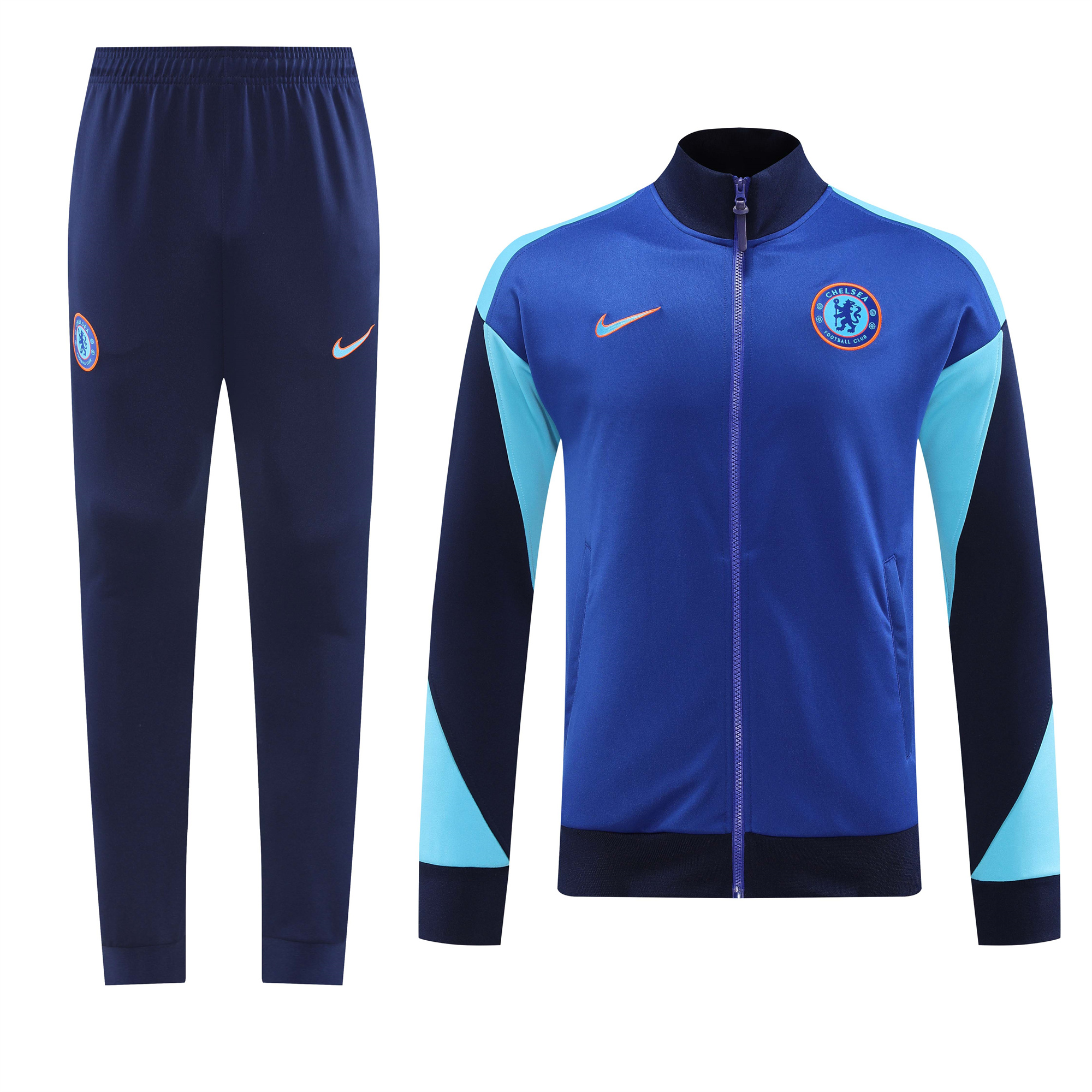 CHELSEA 24-25 Jacket Training Tracksuit - Blue - UnitedFutballJersey