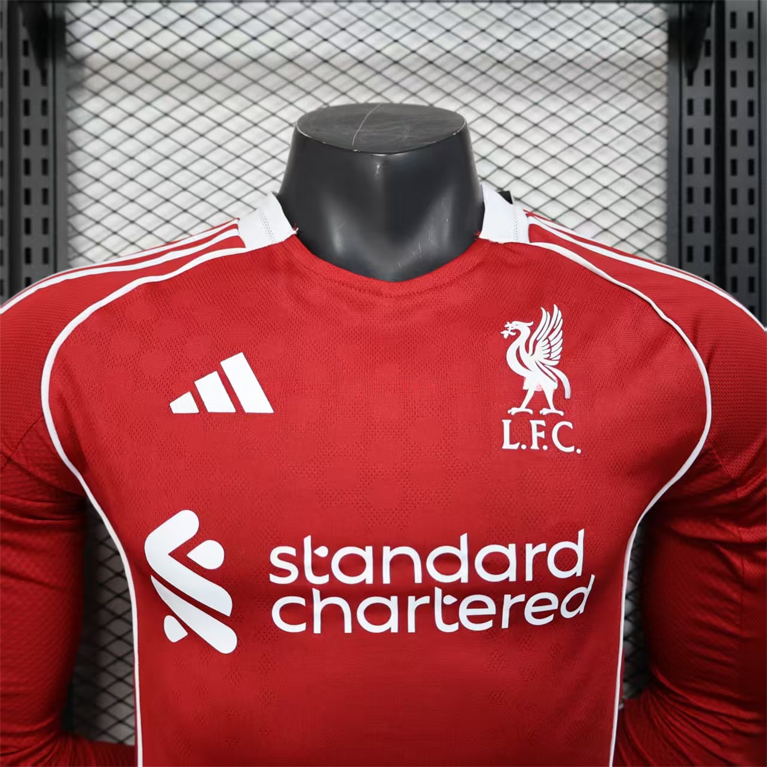 Liver.pool 25-26 Home Long Sleeves Jersey - Player Version - UnitedFutballJersey
