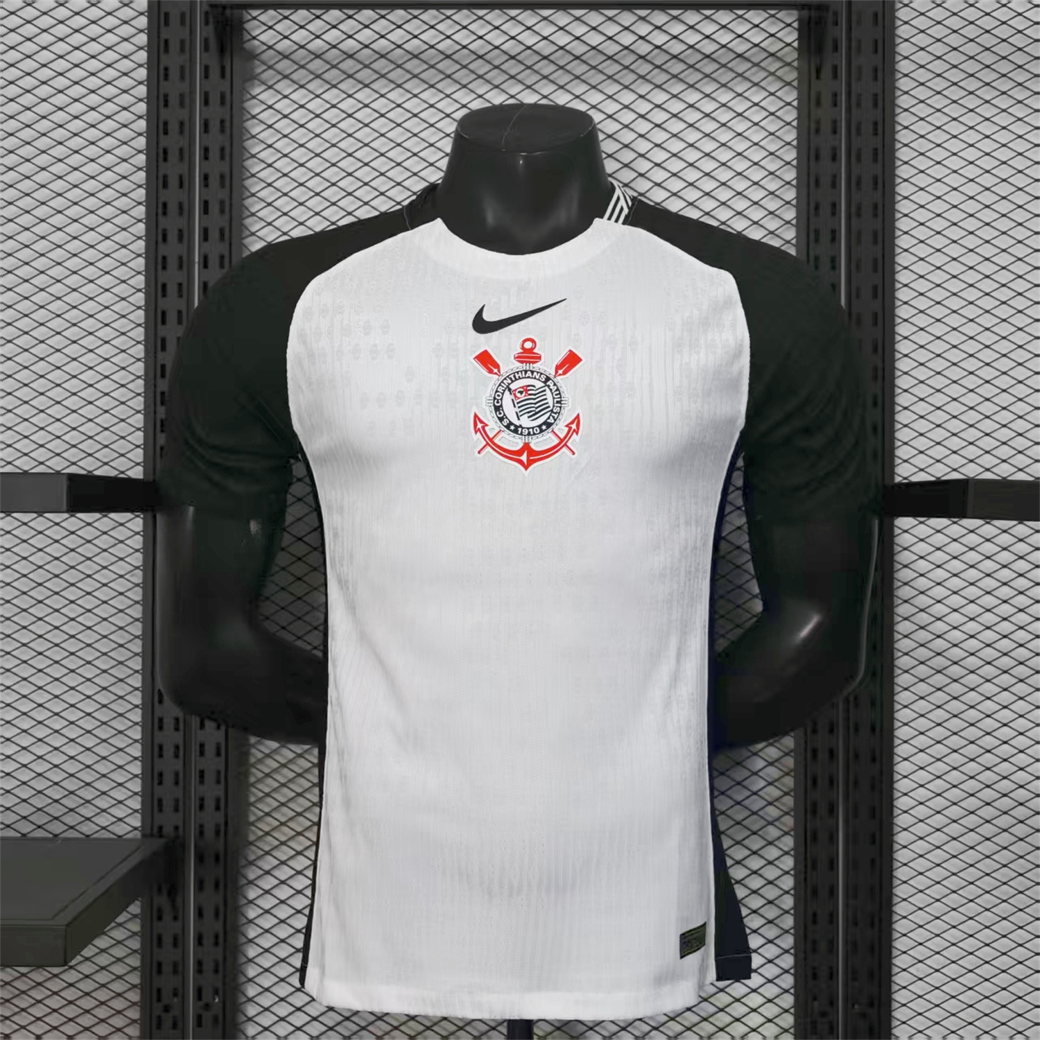 Corinthians 25-26 White Home Jersey - Player Version - UnitedFutballJersey