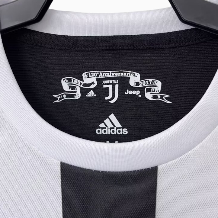 Retro Juventus 2017-18 120th Anniversary Special Edition Jersey - UnitedFutballJersey