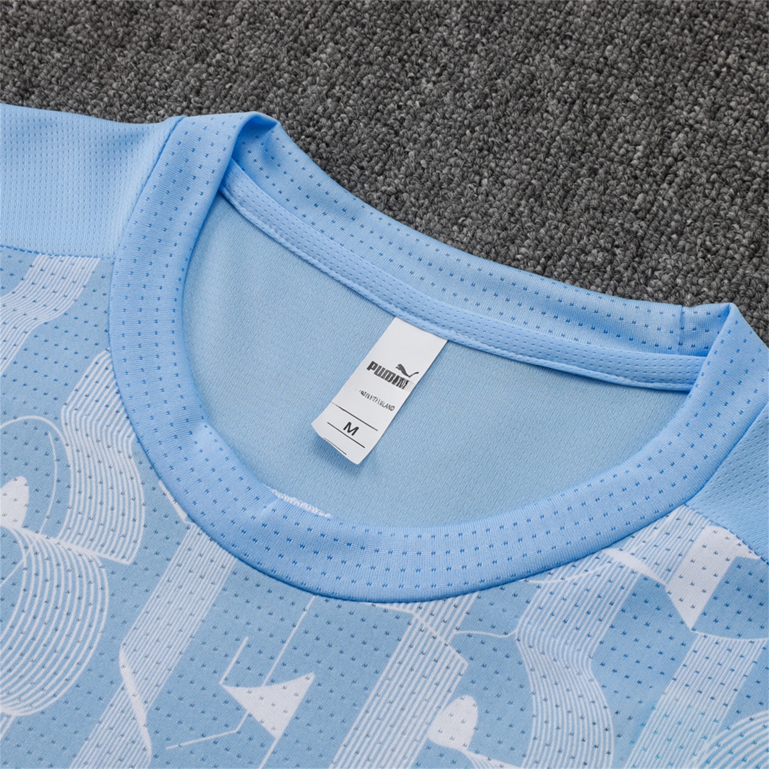 Manchester City 24-25 Short-Sleeve Training Set - Light Blue - UnitedFutballJersey