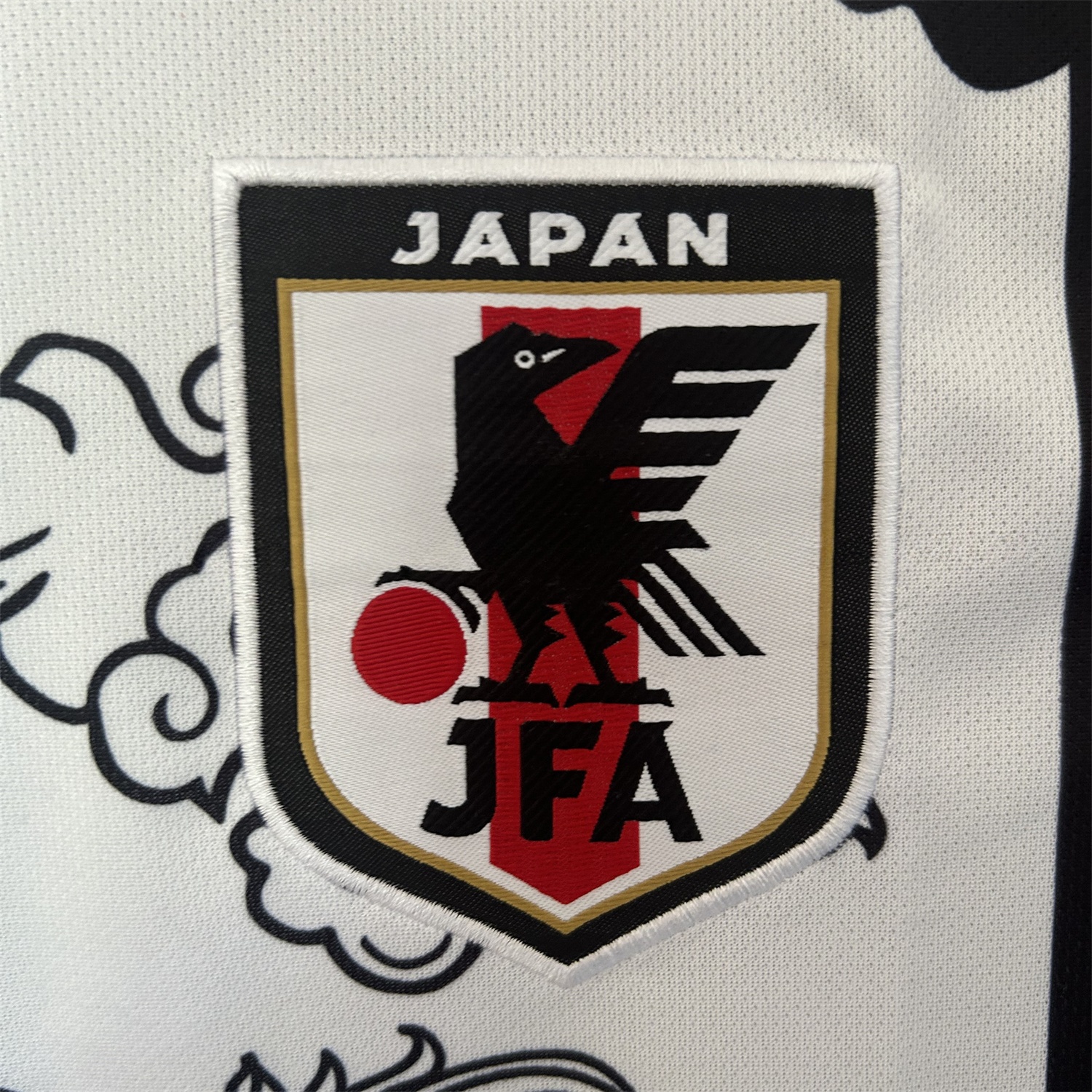 Japan 25-26 Betta Fish And Samurai Sword White Special Jersey - Fans Version - UnitedFutballJersey