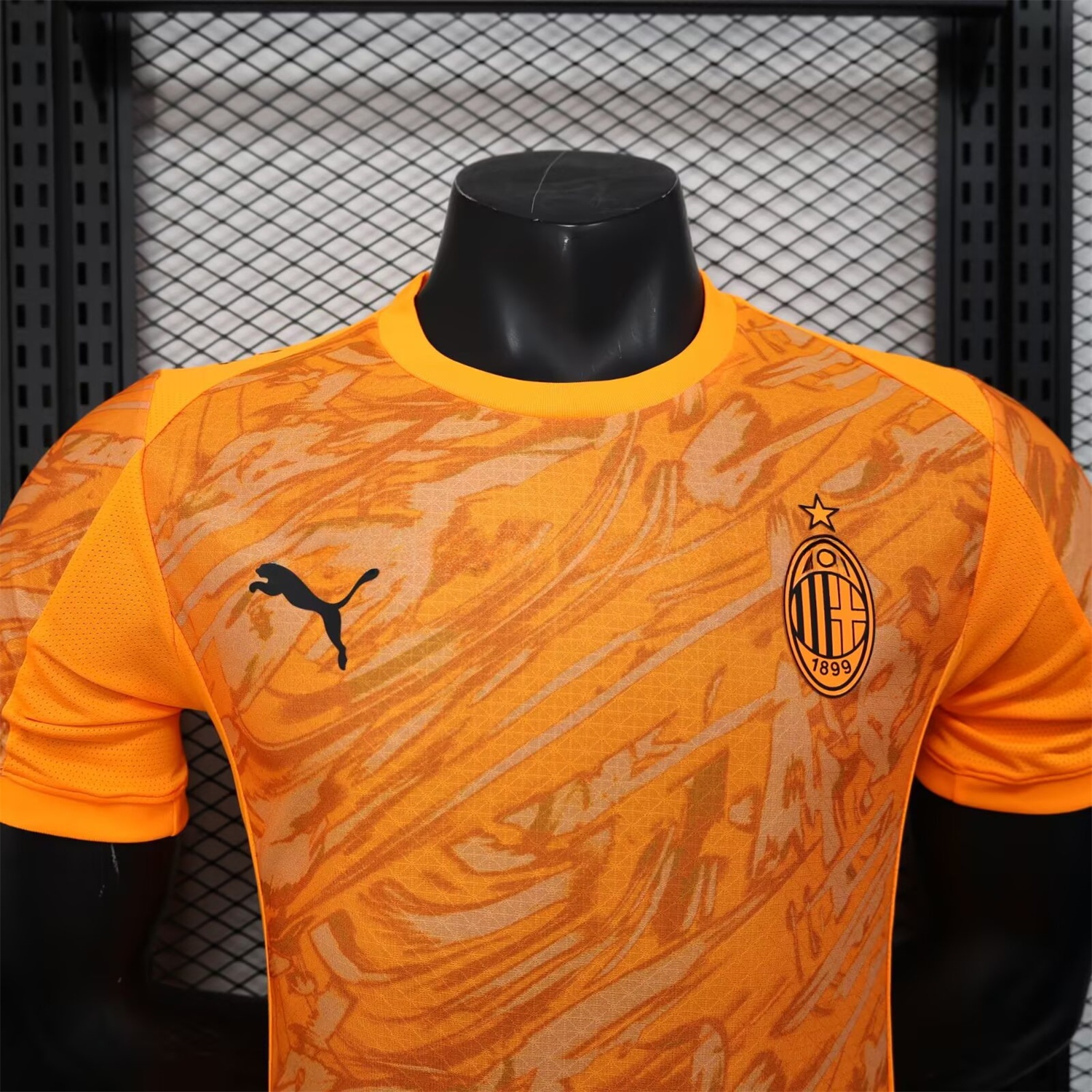 AC Milan 25-26 Orange Special Edition Jersey - Player Version - UnitedFutballJersey