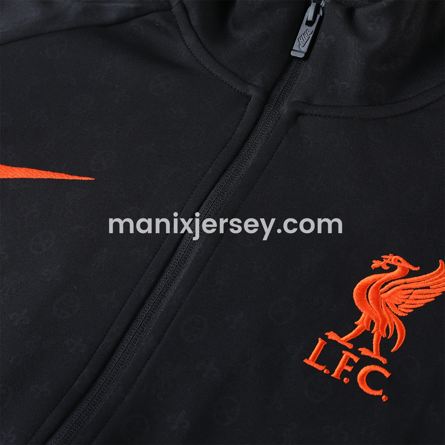 Liver.pool 24-25 Jacket Training Tracksuit - Black - UnitedFutballJersey