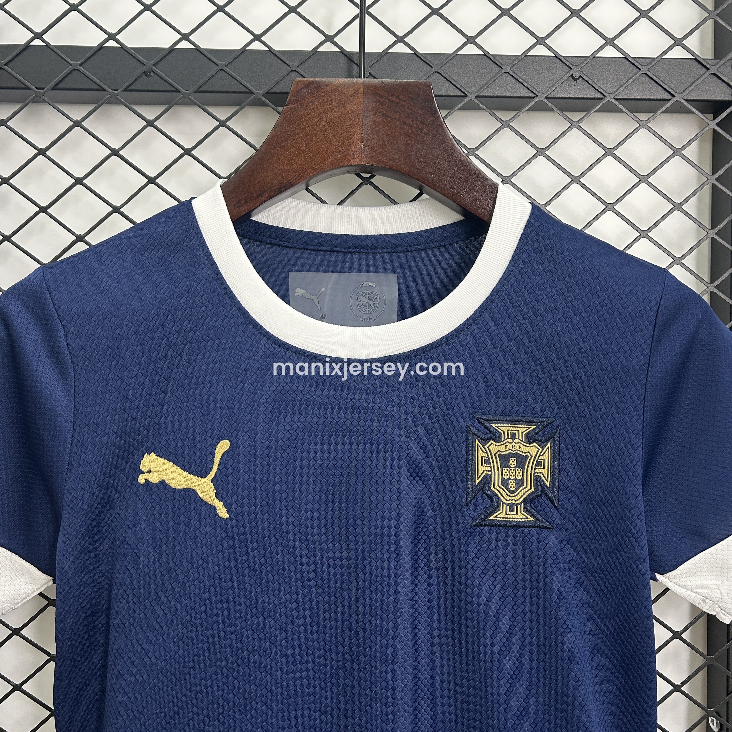 Portugal 2025-26 Royal Blue Training Kids Kit - UnitedFutballJersey