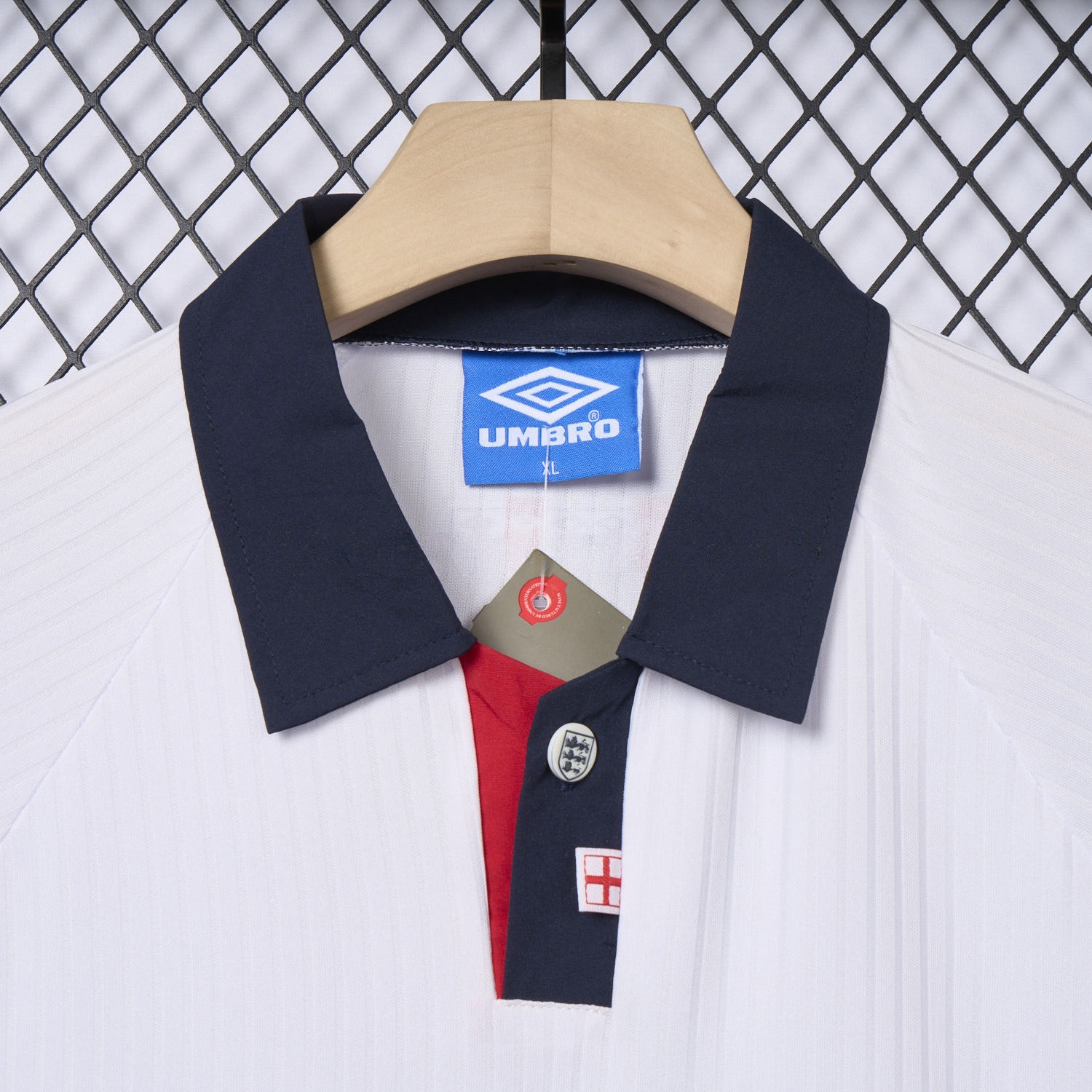 Retro England 1998 Home Jersey - UnitedFutballJersey