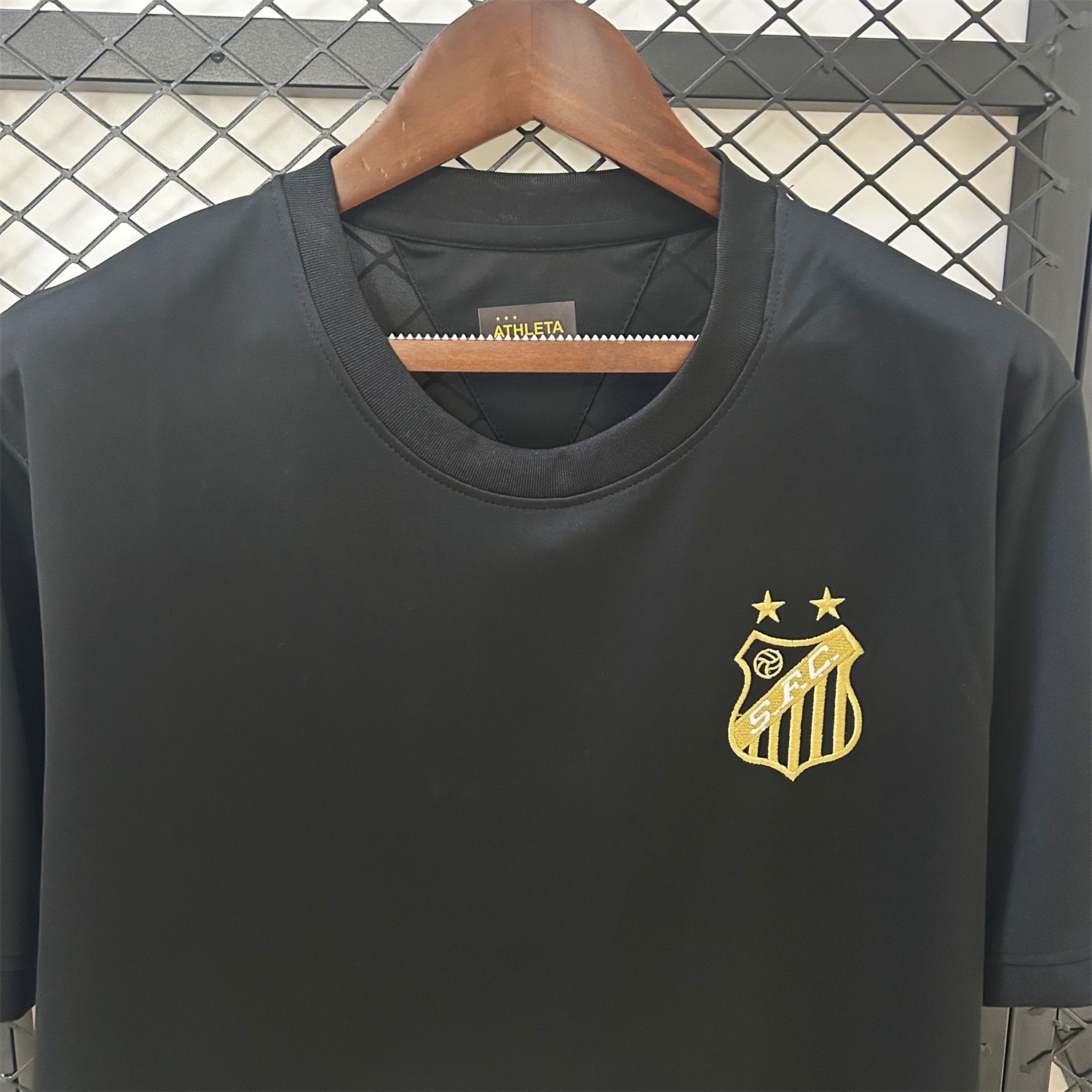 Santos 25-26 Black Special Edition Jersey - Fans Version - UnitedFutballJersey
