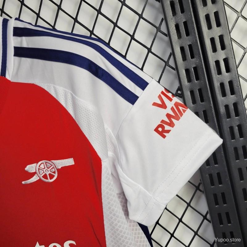 Women's Arsenal 24-25 Home Jersey - UnitedFutballJersey