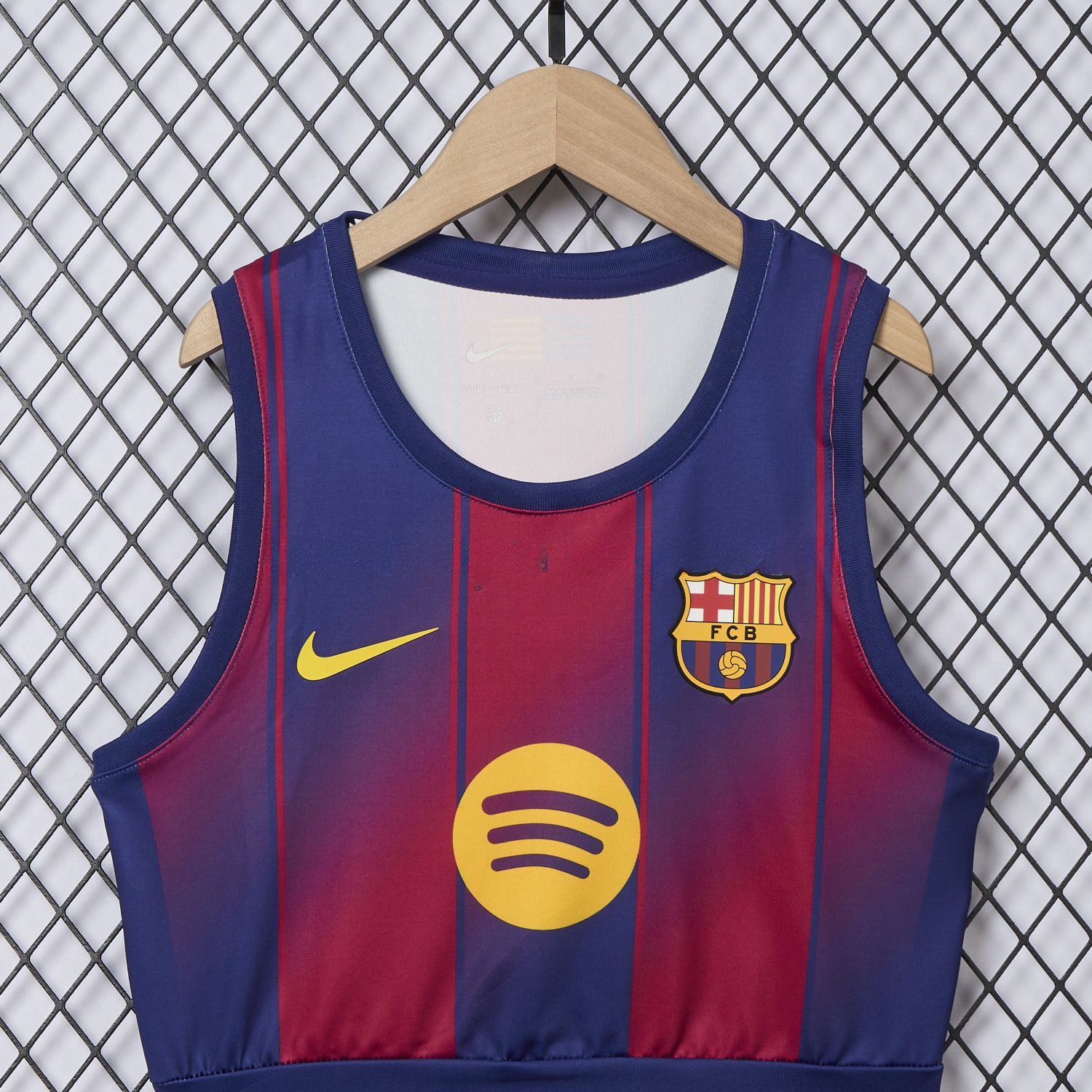 Women's B.A.R.S.A 25-26 Home Yoga Vest - UnitedFutballJersey
