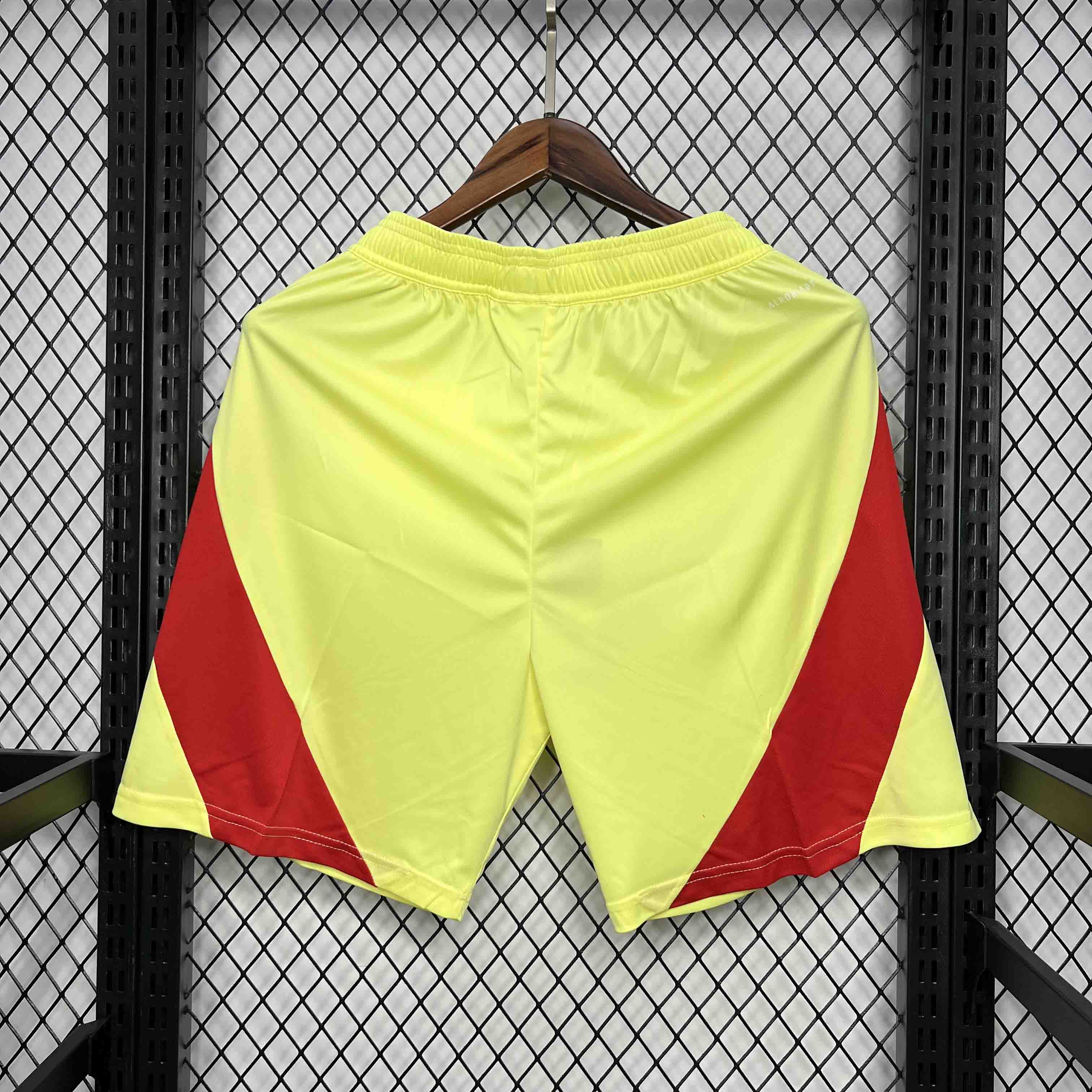 Spain 2024 Away Shorts - Fans Version - UnitedFutballJersey