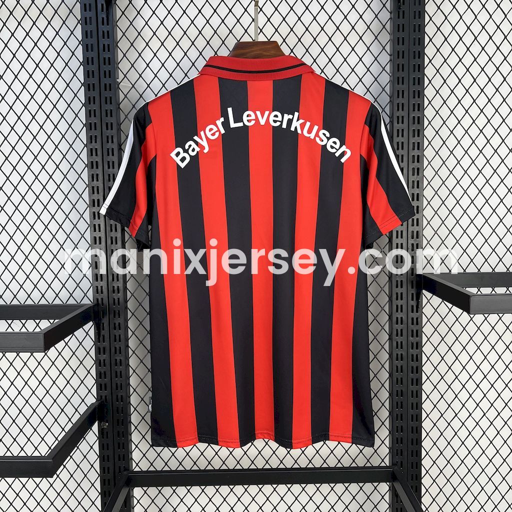 Retro Bayer 04 Leverkusen 2000-01 Home Jersey - UnitedFutballJersey
