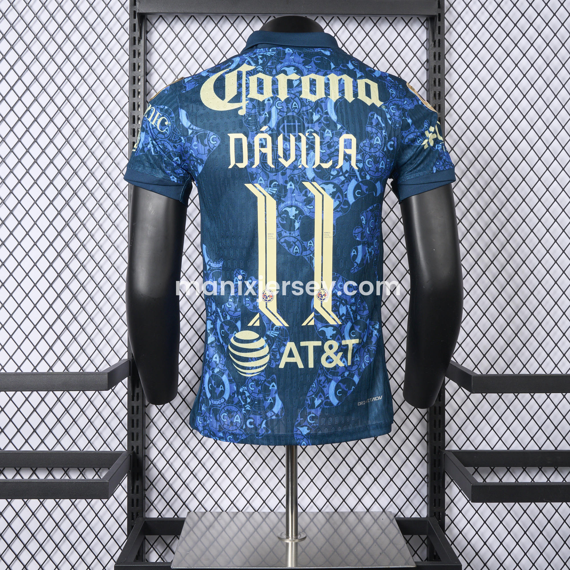 【New Patches】Club América 24-25 Away Jersey - Player Version - UnitedFutballJersey