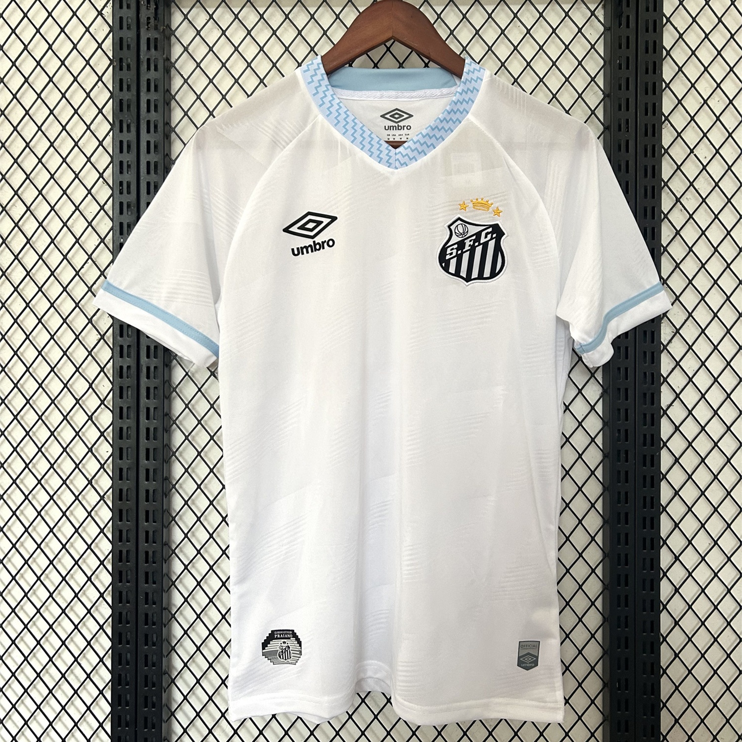 Santos 2025-26 New Home Unsponsored Jersey - Fans Version - UnitedFutballJersey