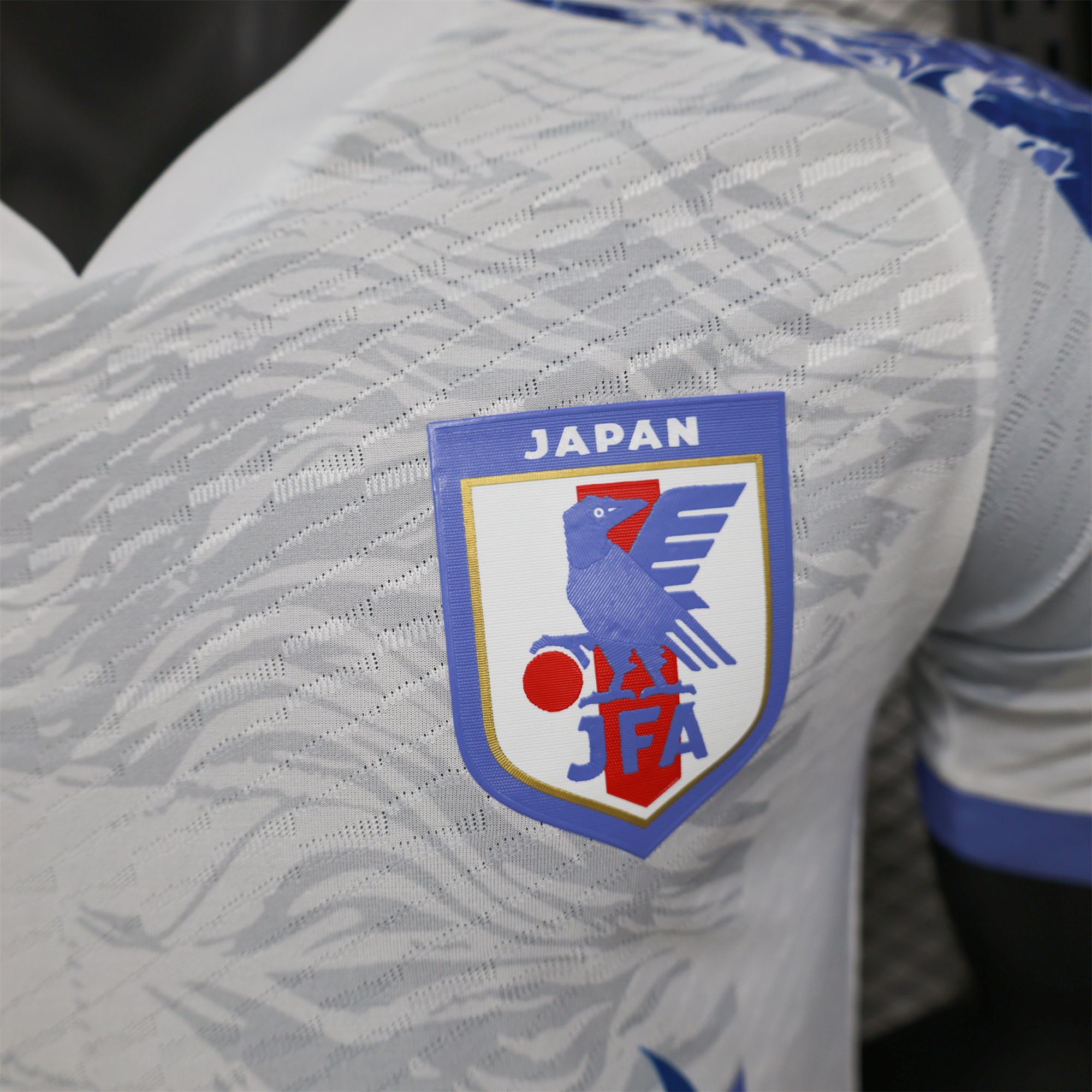 Japan 2024 Blue Dragon Special Edition White Jersey - Player Version - UnitedFutballJersey